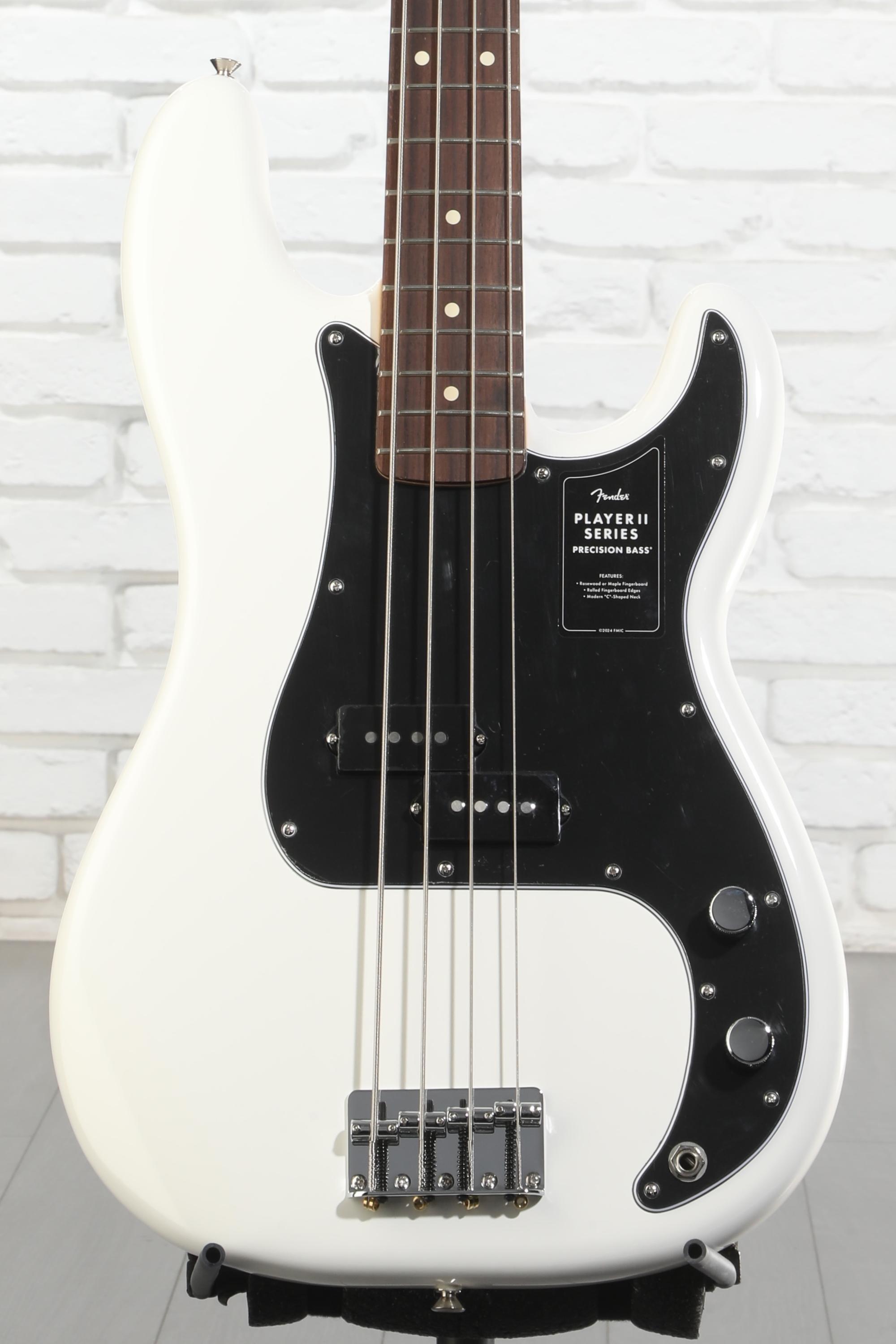 Fender Player II Precision Bass - Polar White | Sweetwater