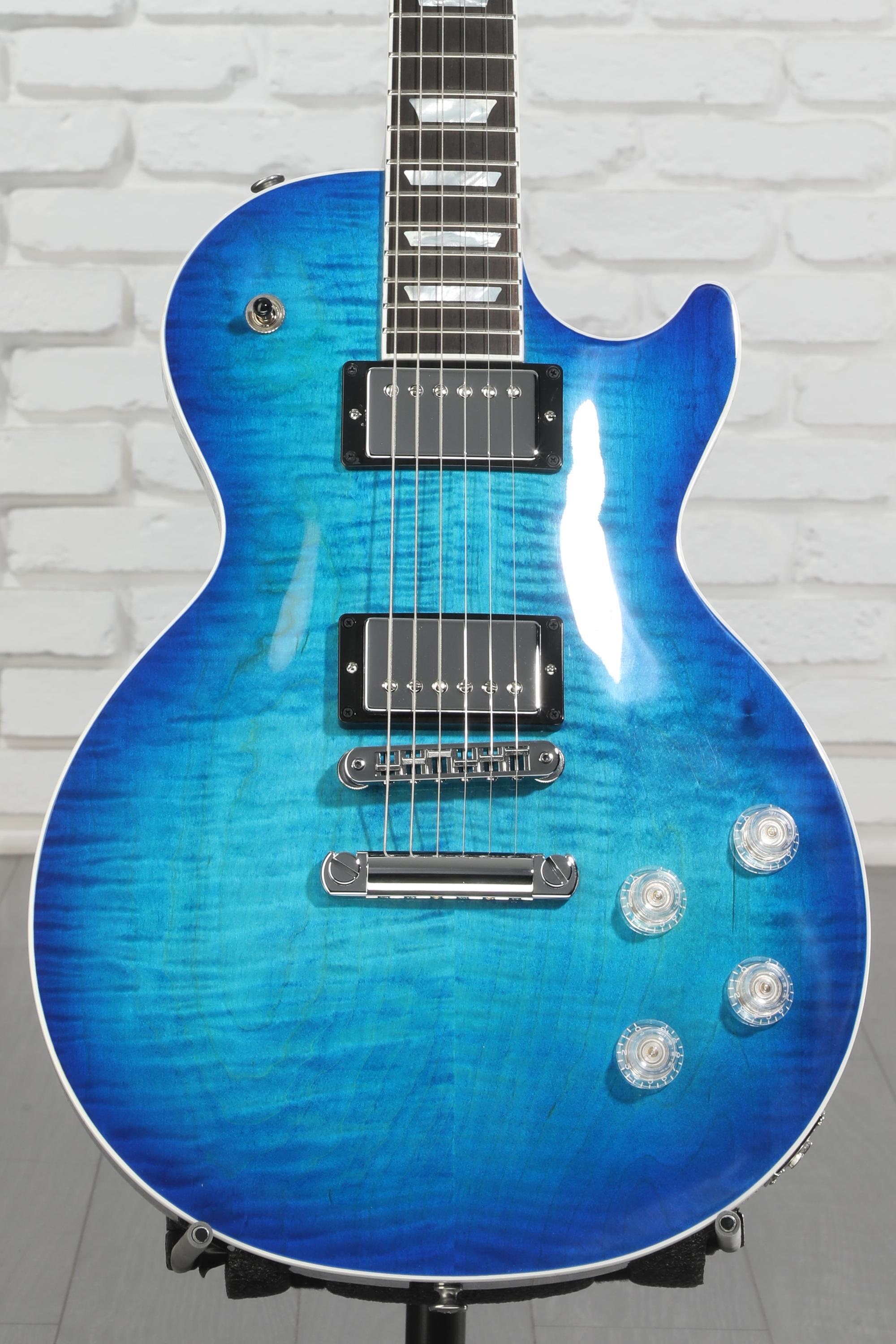 Gibson Les Paul Modern Figured Electric Guitar - Cobalt Burst
