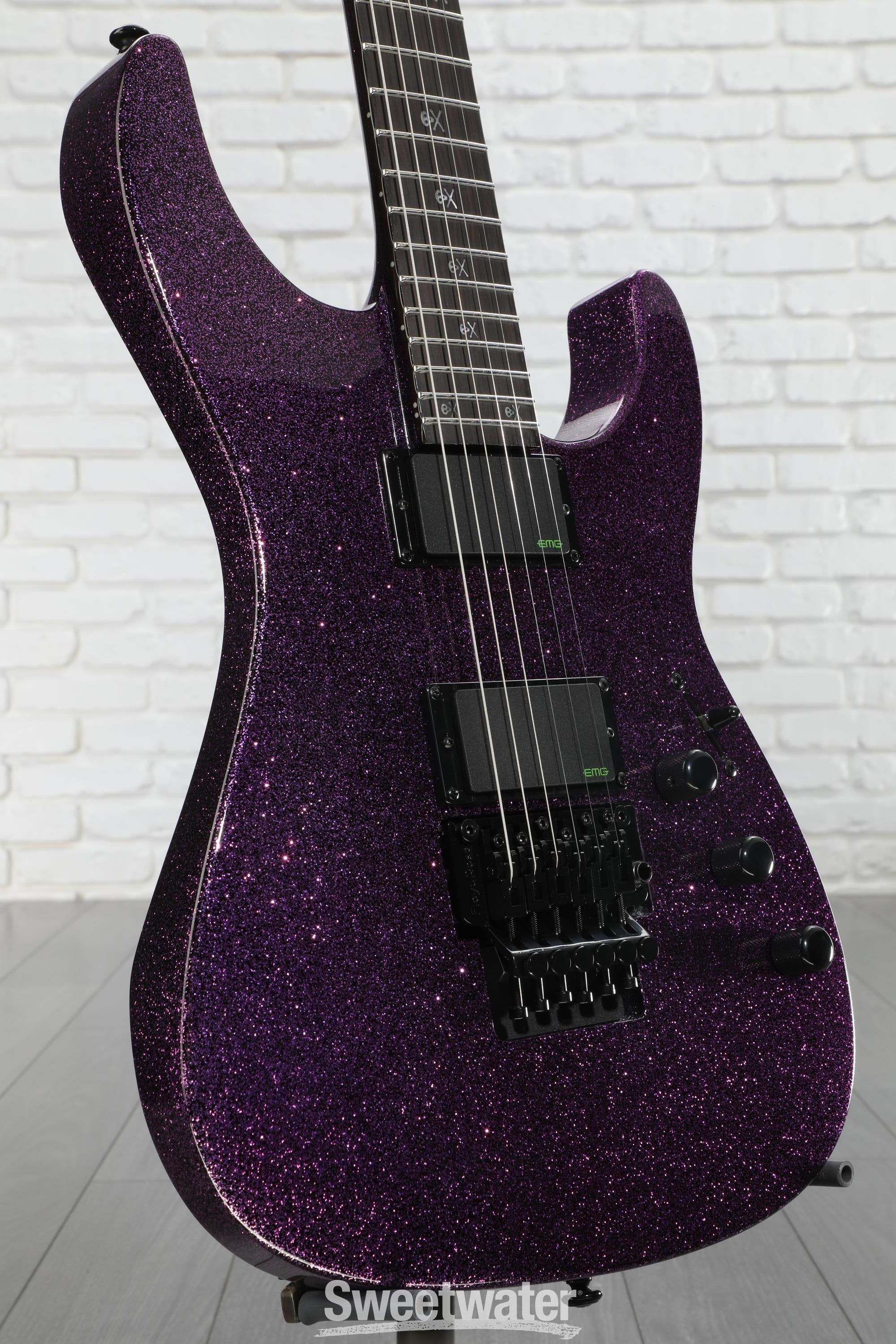 ESP LTD Kirk Hammett Signature KH-602 - Purple Sparkle
