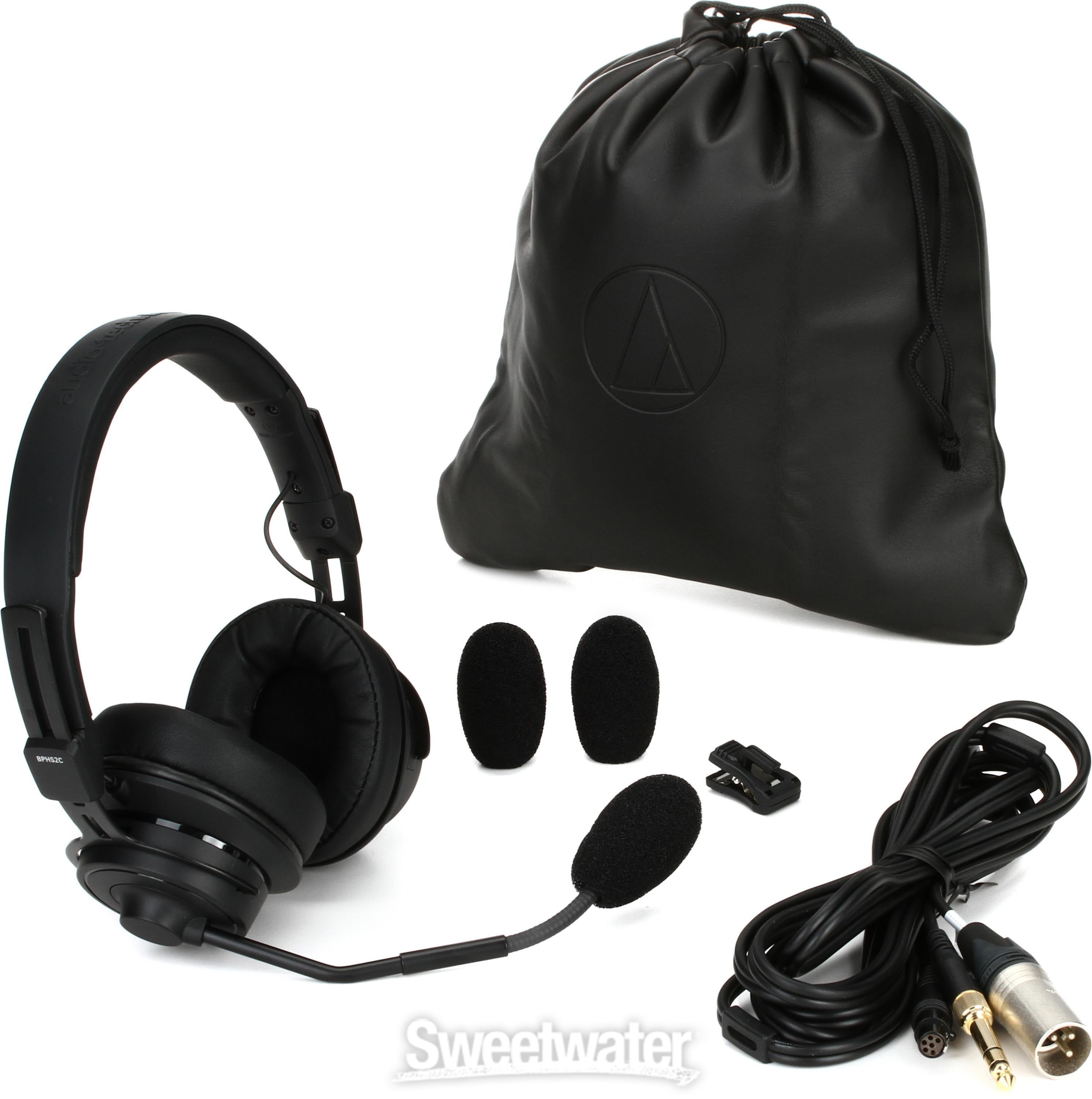 Broadcast discount stereo headset