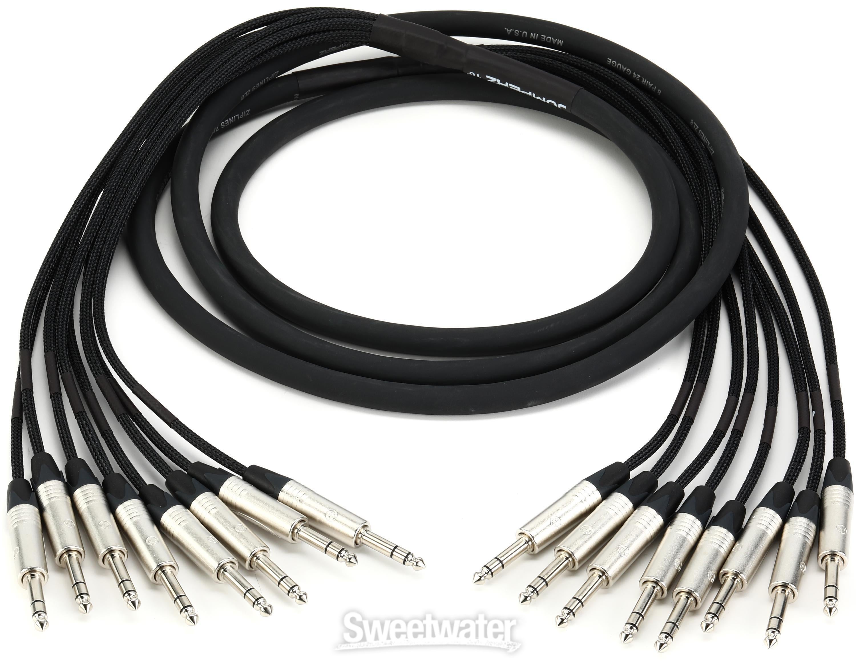 JUMPERZ J8CHTRS-TRS-10 Neutrik PX 8-Channel Snake - 10' | Sweetwater