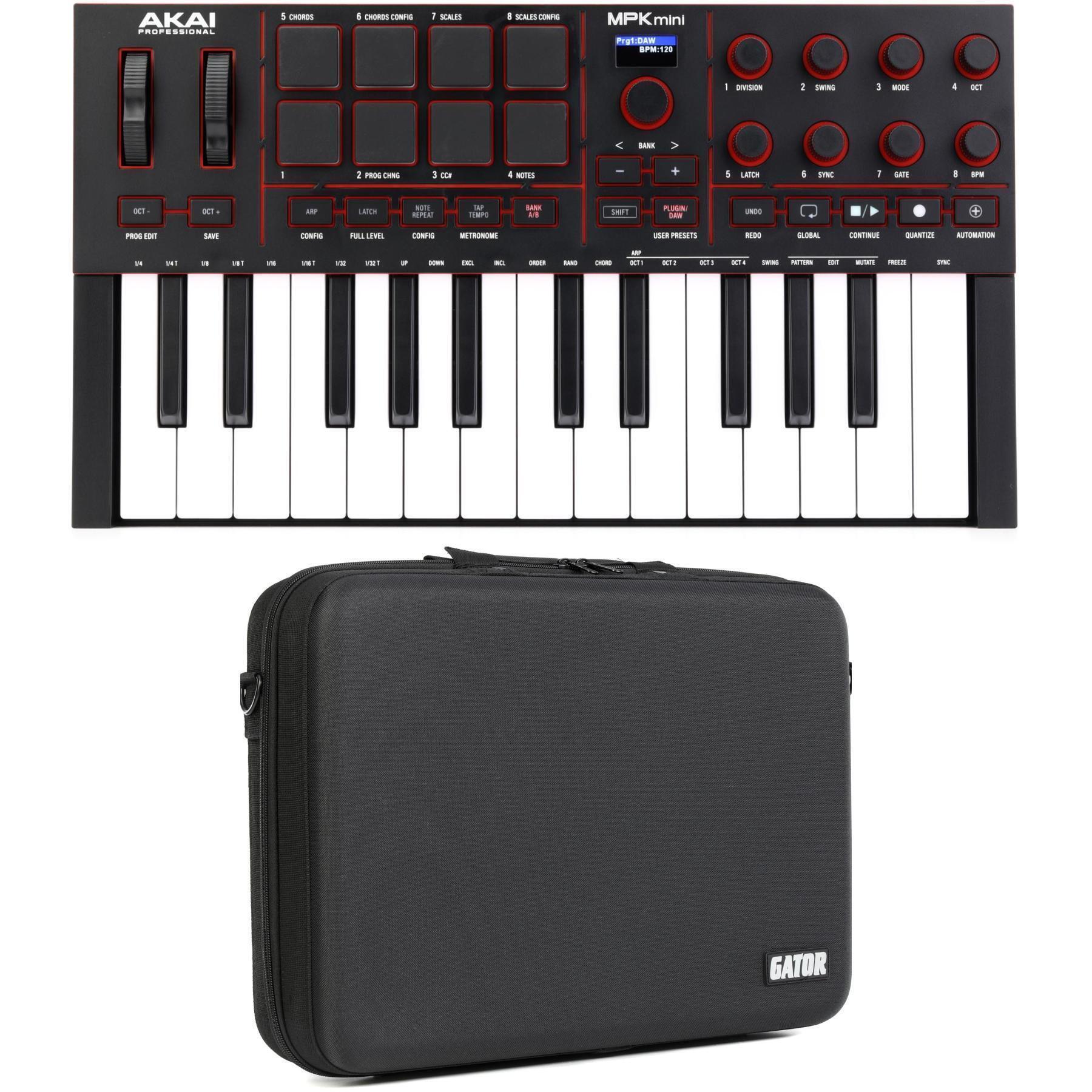 Akai Professional MPK Mini IV MIDI Keyboard Controller with Case
