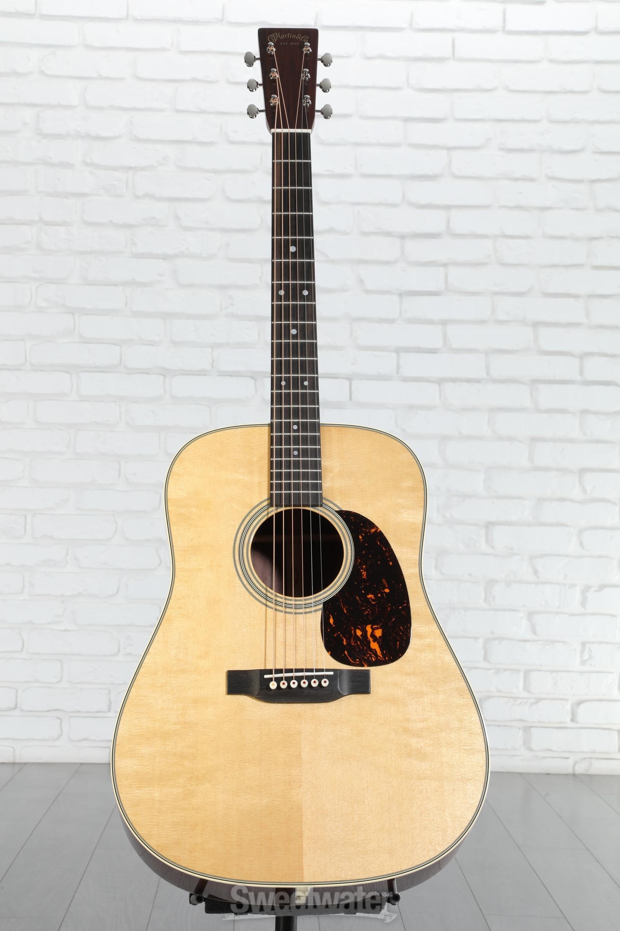 Martin D-28 Standard Series Acoustic Guitar - Natural with Aging