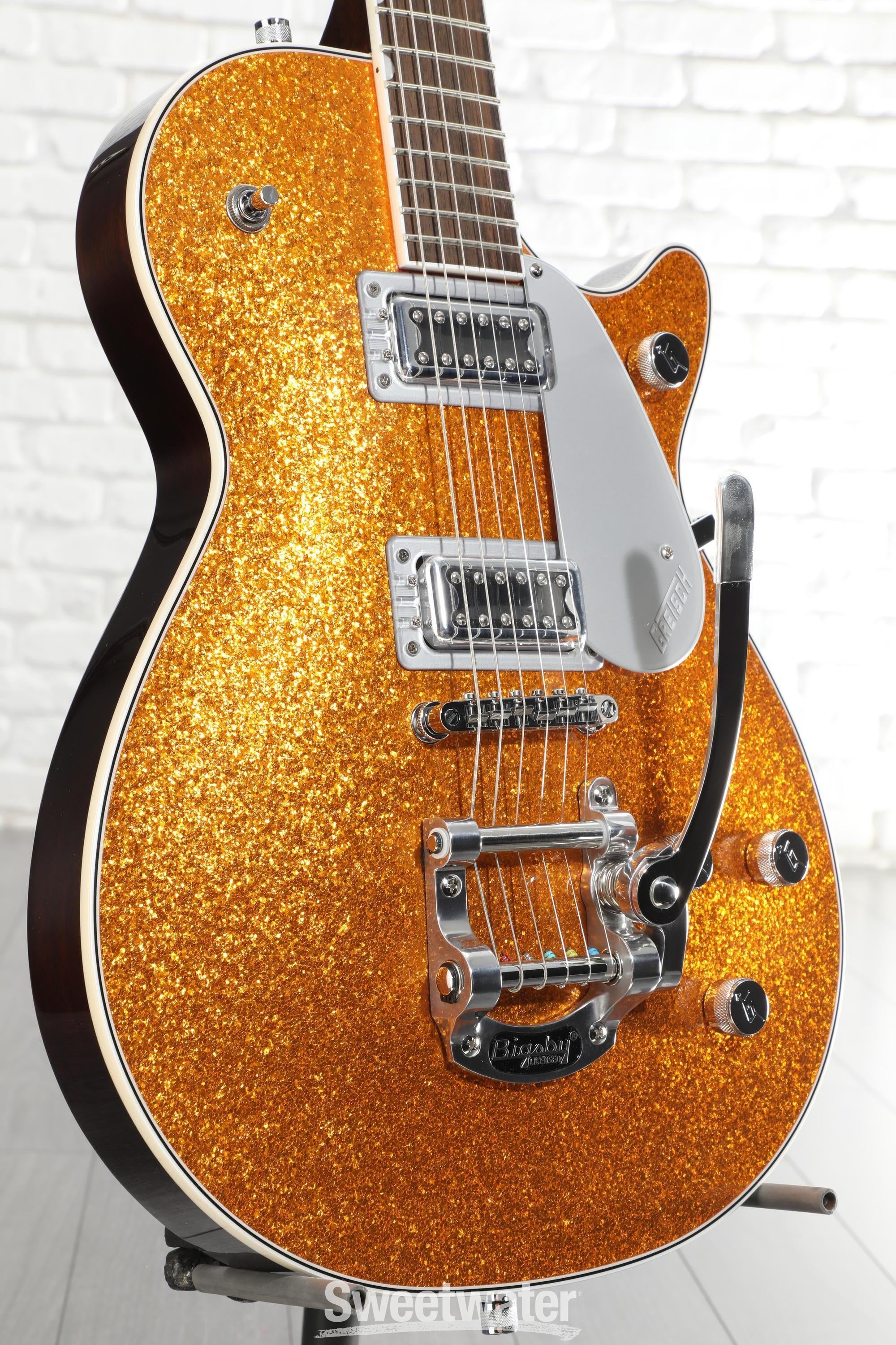 Gretsch Electromatic Jet Electric Guitar - Gold Sparkle | Sweetwater