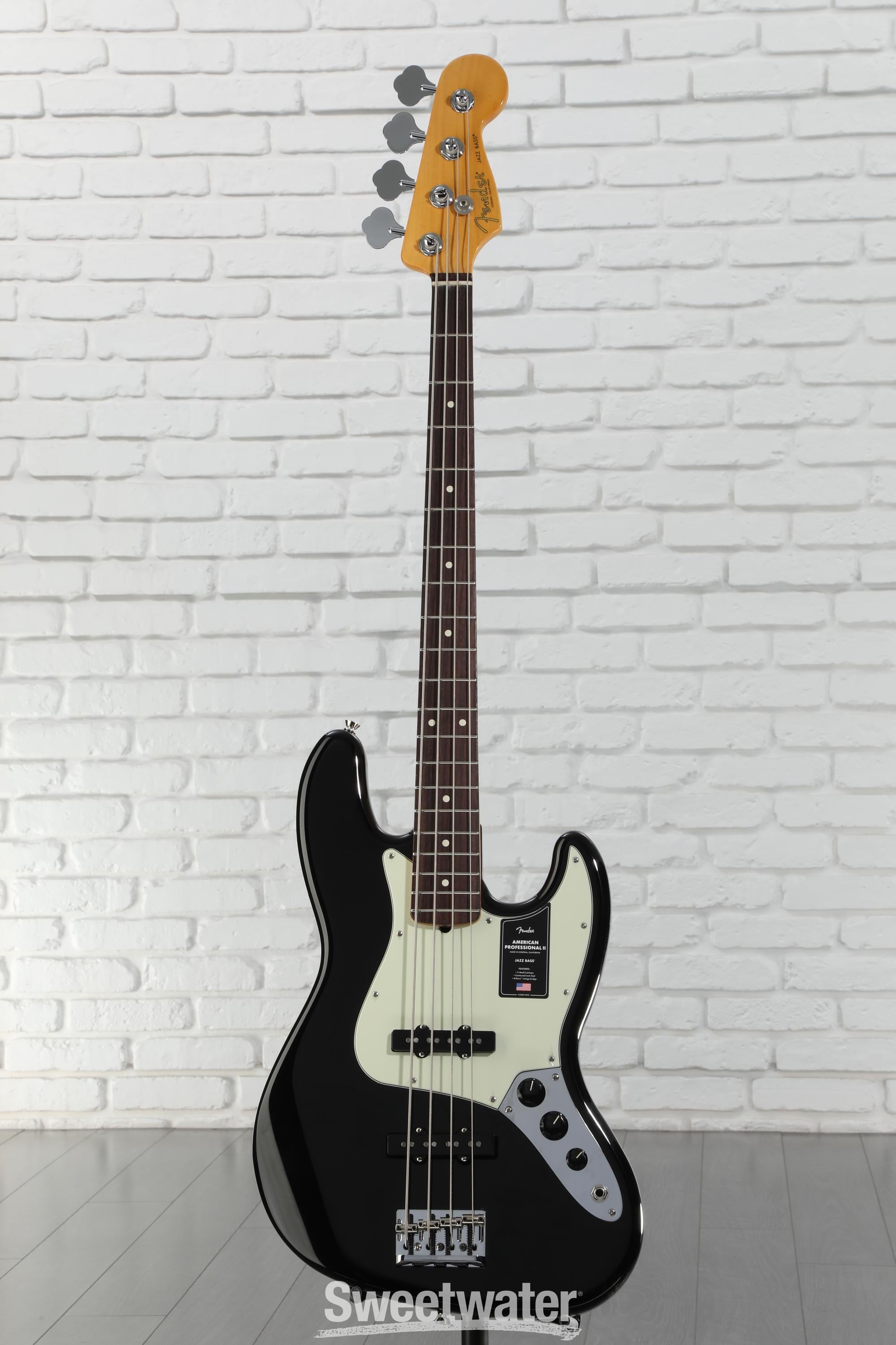 Fender American Professional II Jazz Bass - Black with
