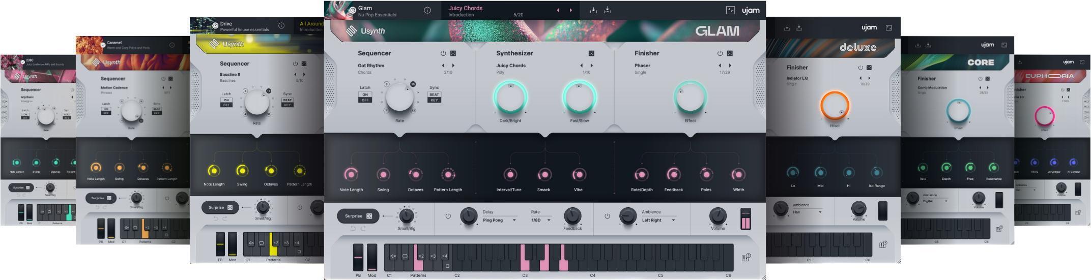 Ujam Usynth Software Synthesizer Bundle 