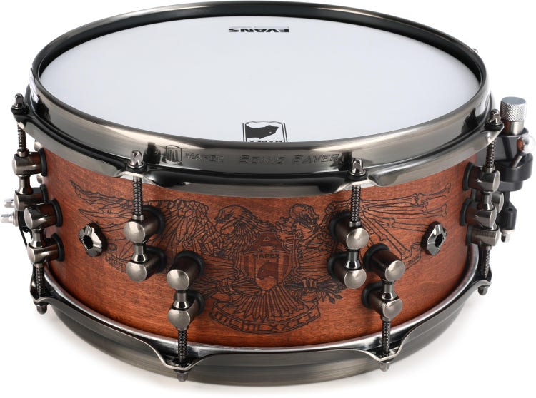 Mapex Black Panther Design Lab Warbird Snare Drum - 5.5 x 12-inch - Walnut