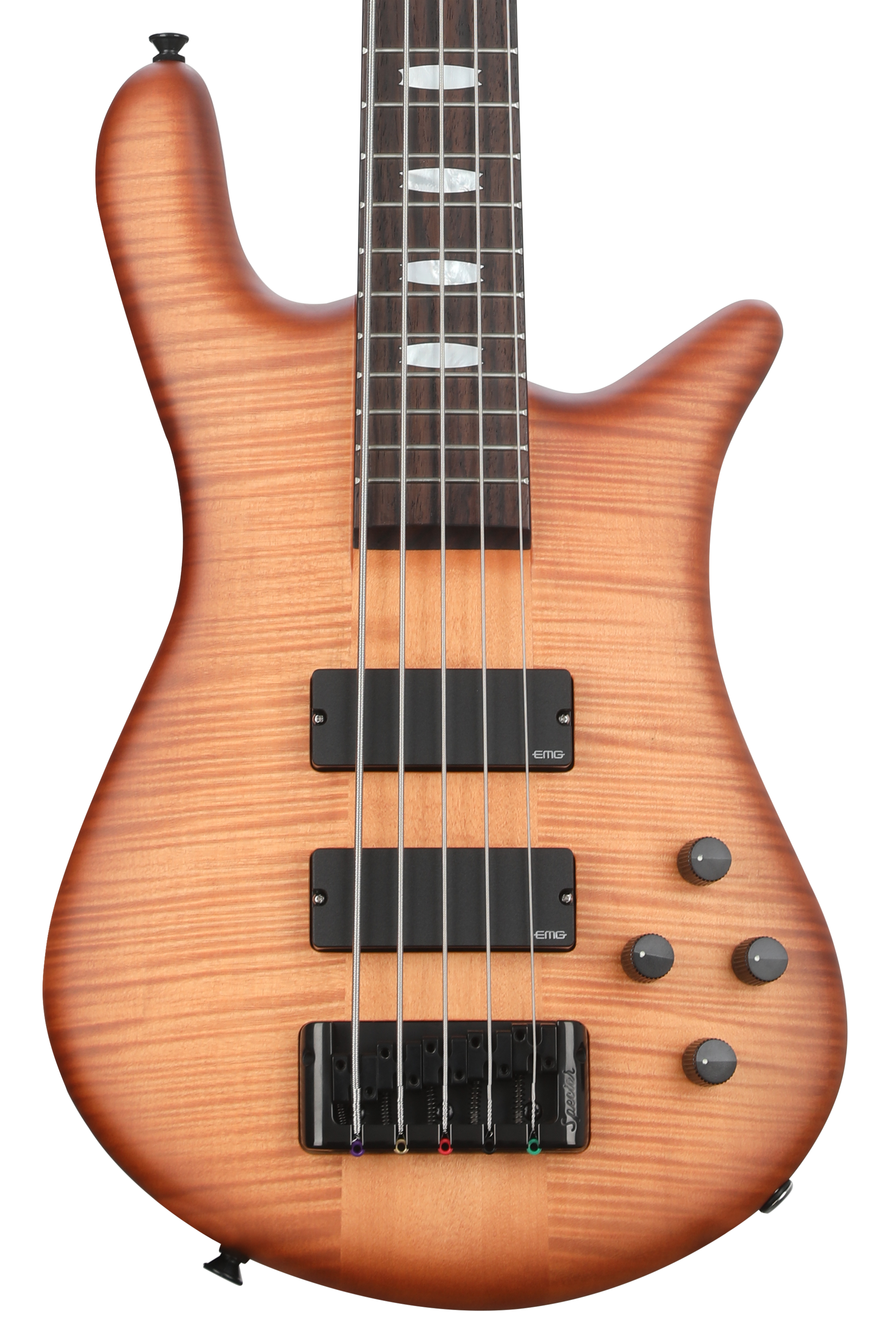 Spector Euro 5 LX Electric Bass Guitar - Natural Sunburst