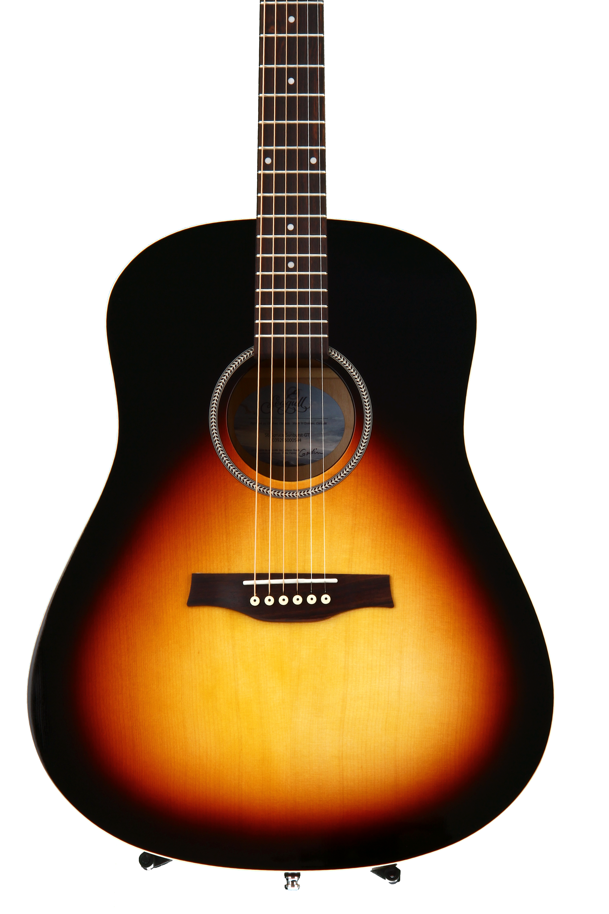 ❤️弦高調整済「seagull S6 + SPRUCE」(*゜▽゜)ノ指弾き良し Seagull Guitars S6 Spruce GT - Sunburst | Sweetwater