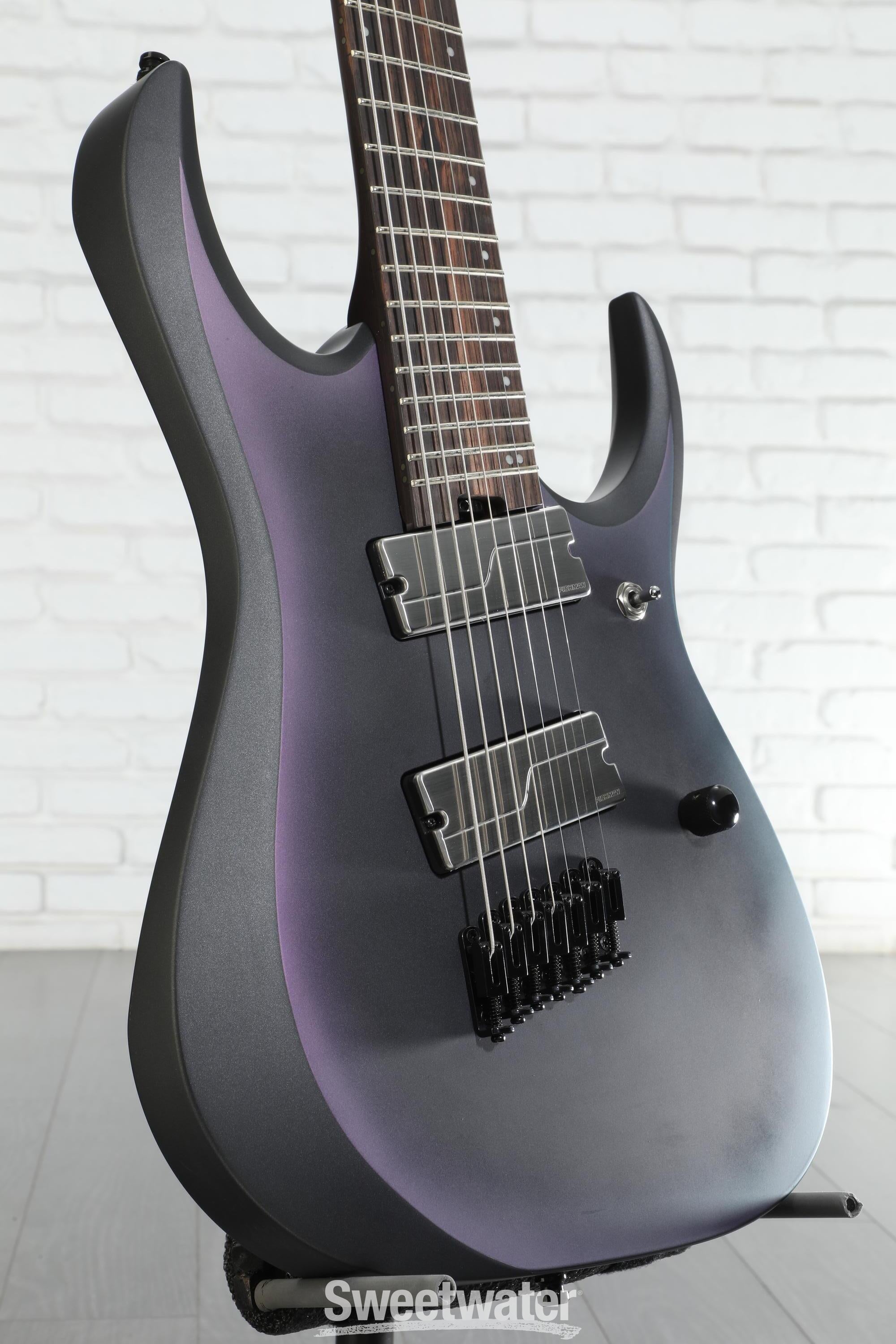 Ibanez Axion Label RGD71ALMS - Black Aurora Burst Matte | Sweetwater