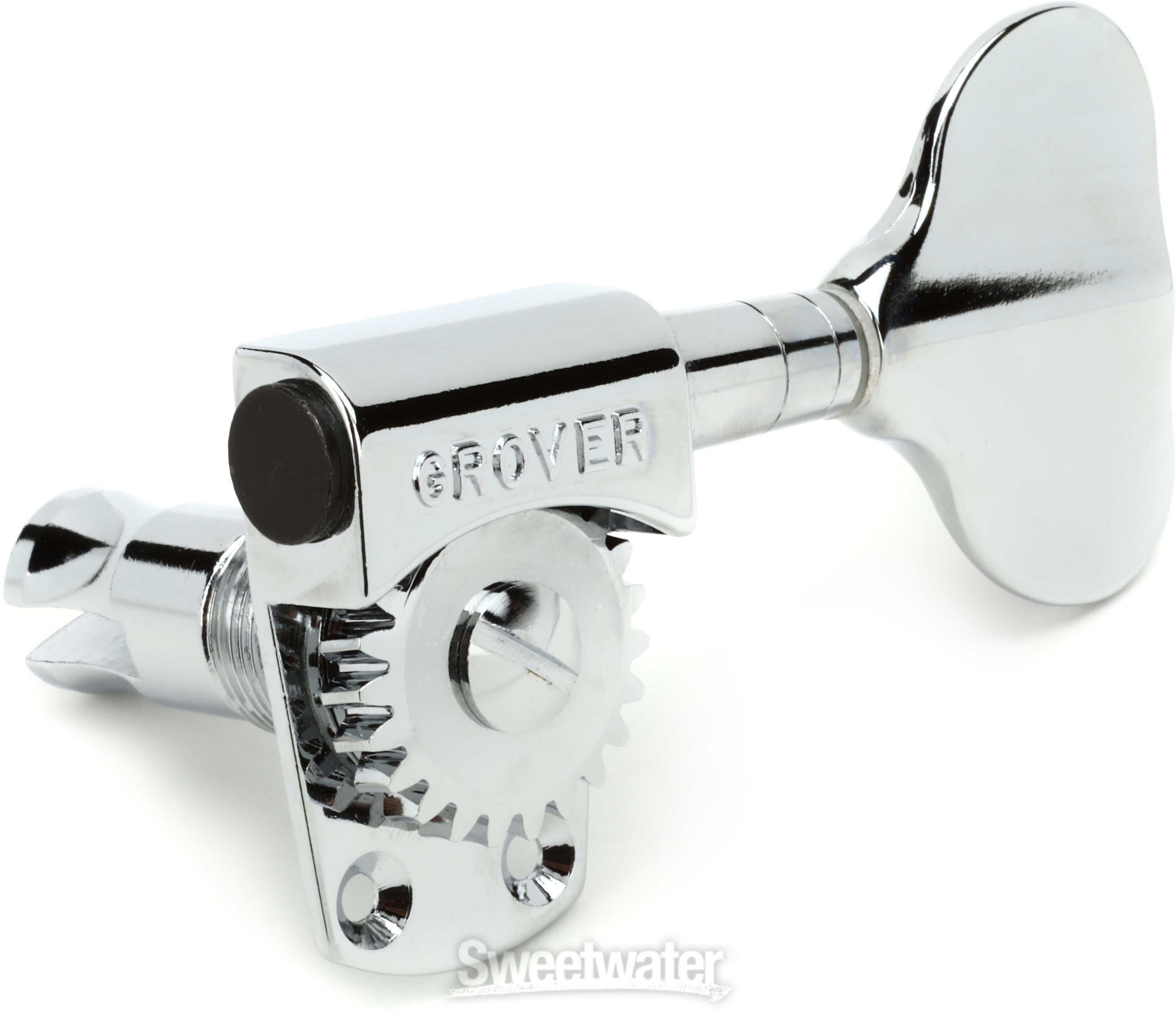 Grover 145C Titan Bass Tuning Machines - 2+2 - Chrome | Sweetwater