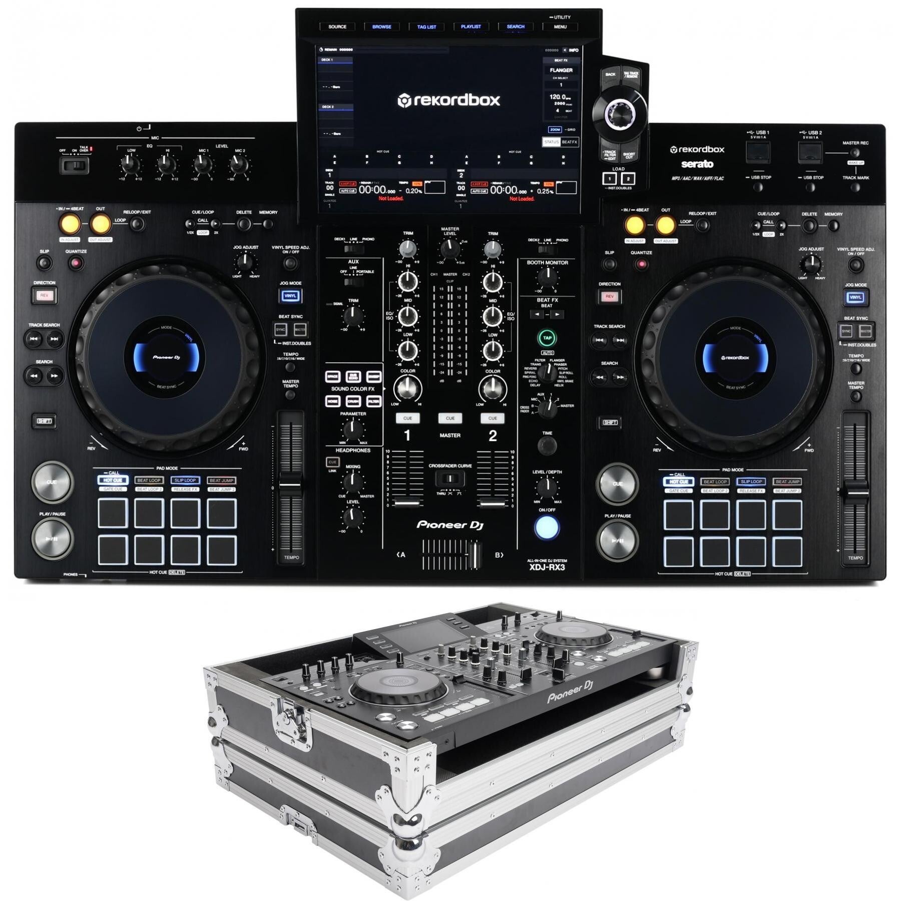 Pioneer DJ XDJ-RX3 Digital DJ System with Magma Hard Case | Sweetwater