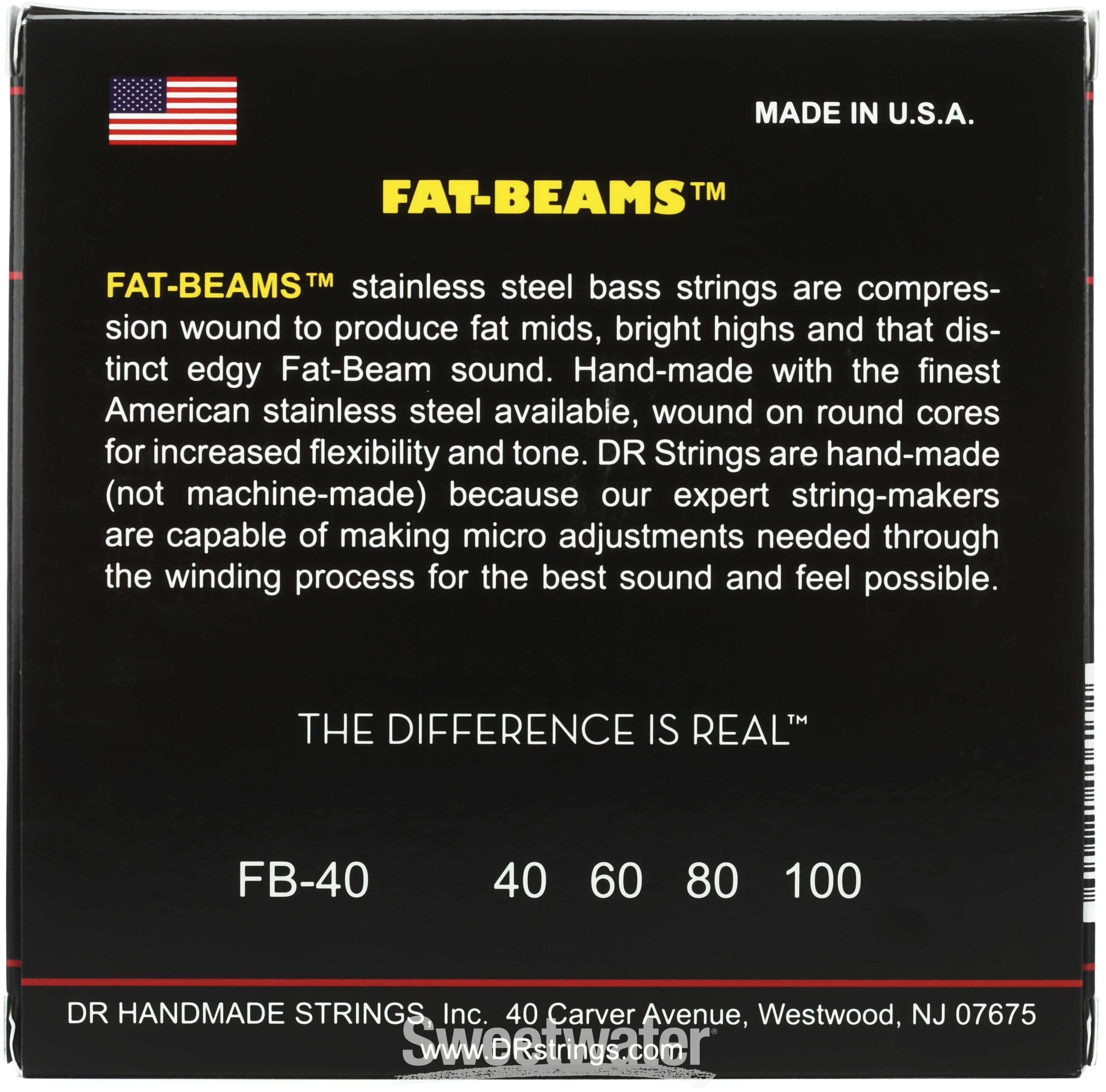 Dr fat deals beams bass strings