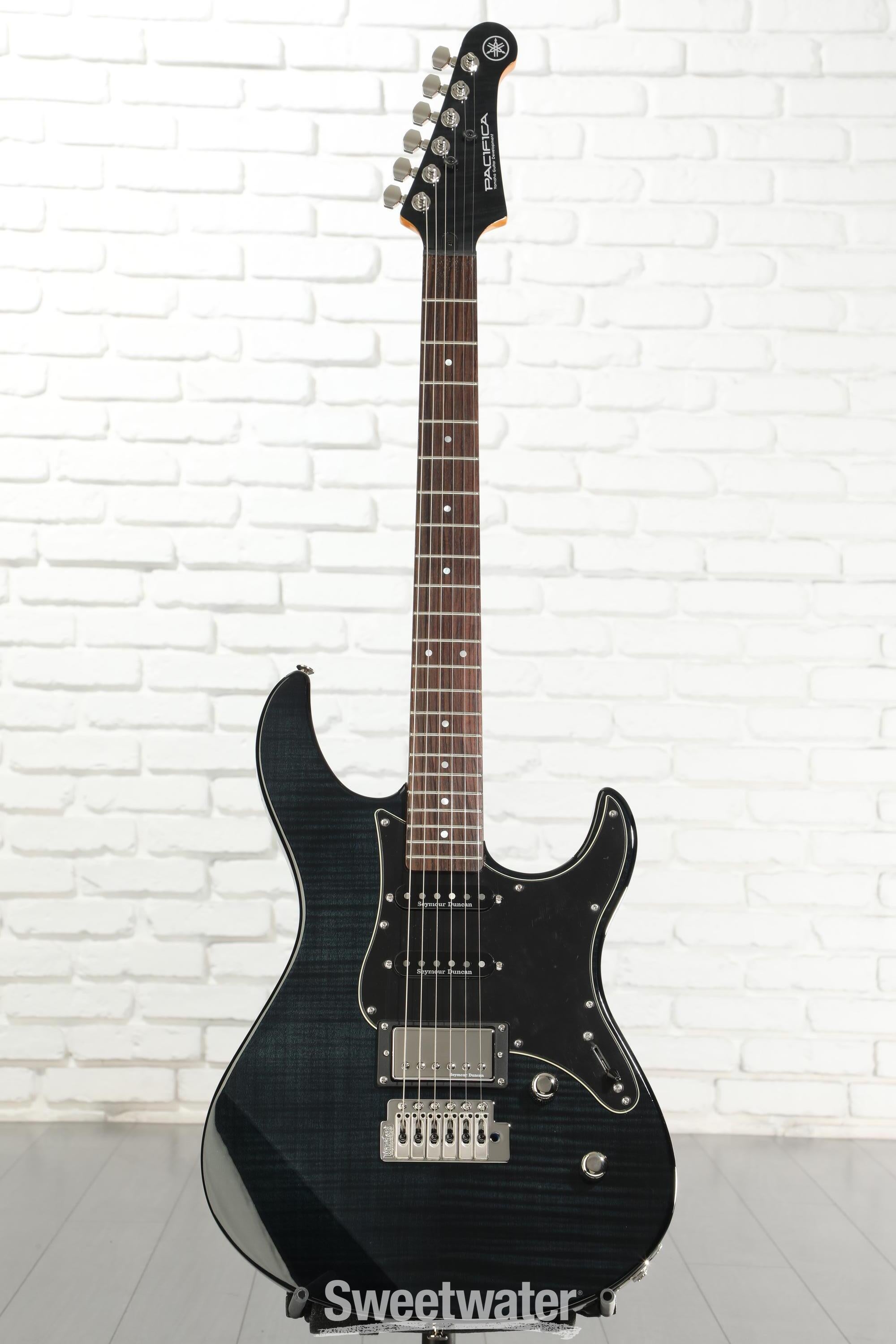 Yamaha PAC612VIIFM Pacifica Electric Guitar - Translucent Black