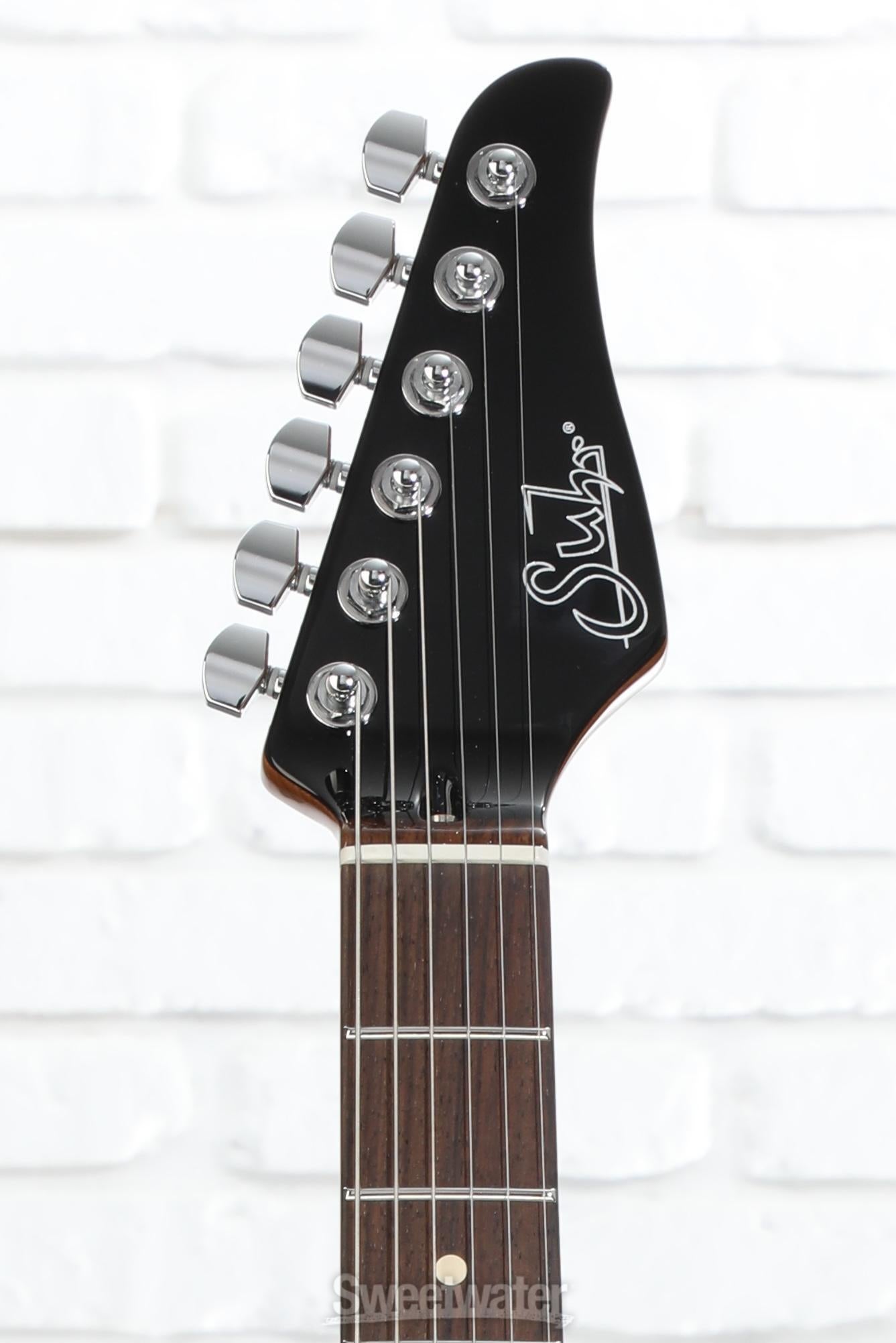 Suhr Modern Set Neck Electric Guitar - Blue Fade | Sweetwater