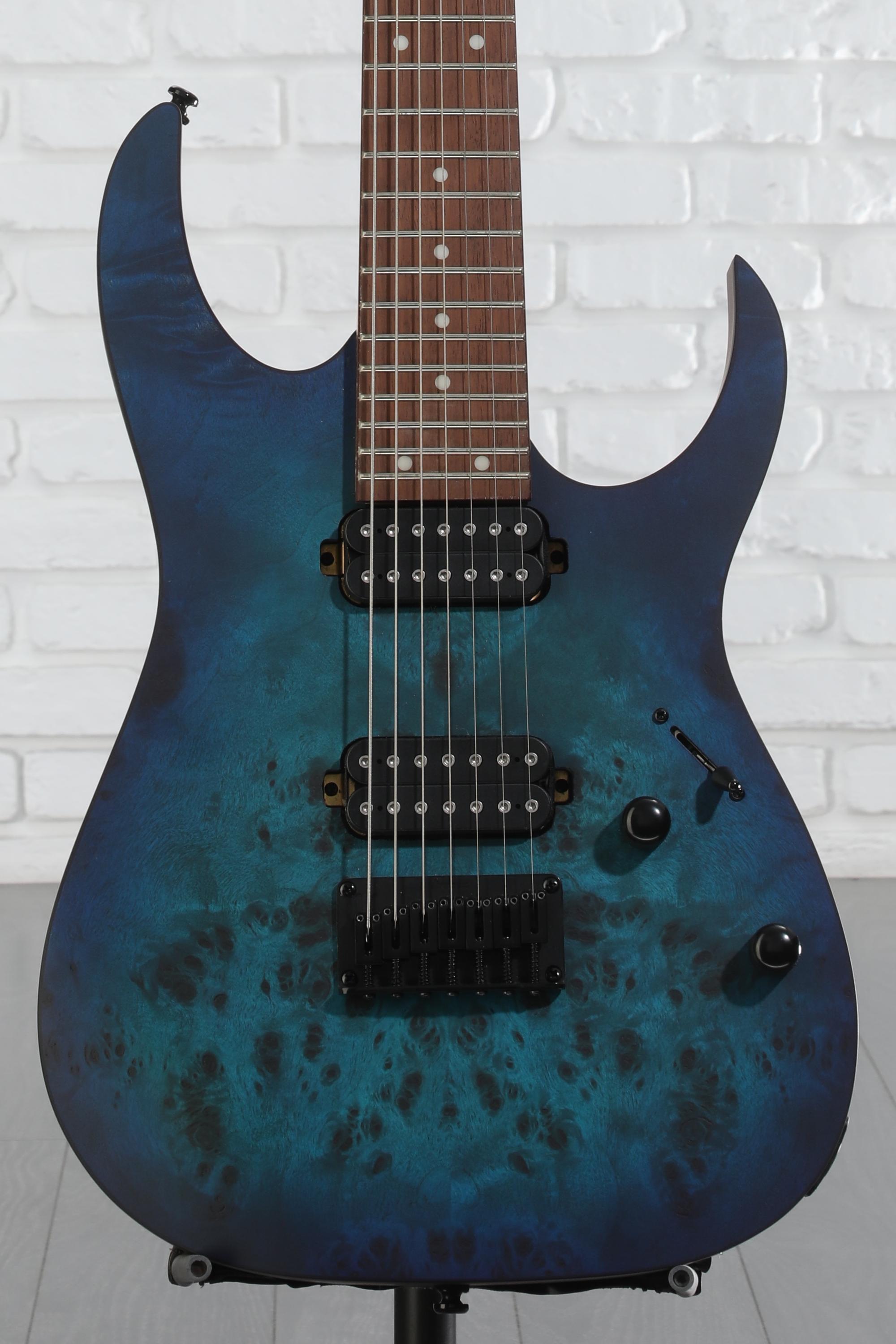 Ibanez RG7421PB Electric Guitar - Sapphire Blue Flat