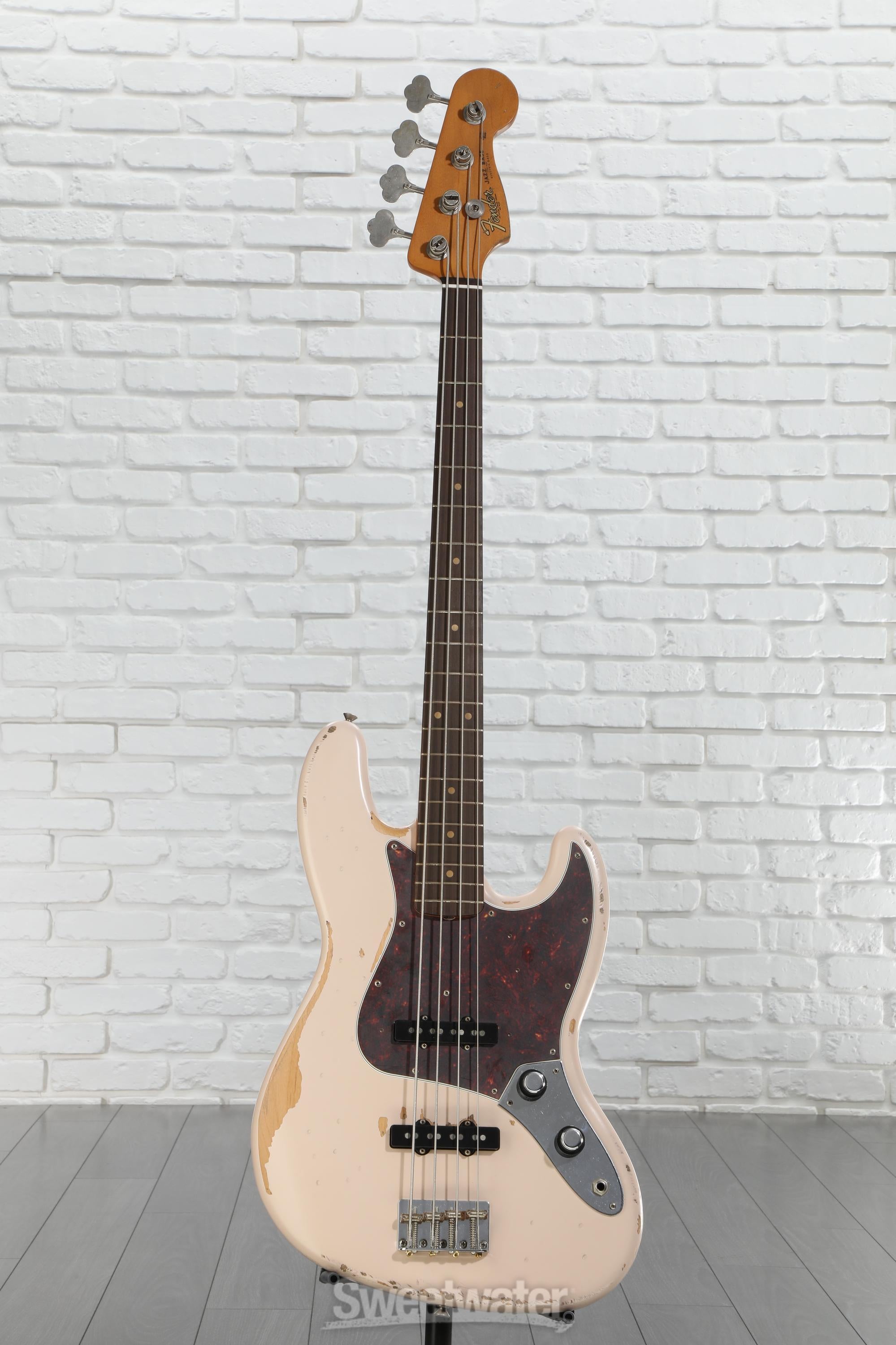 FENDER フェンダー Flea JazzBass Road Worn Fender Flea Signature Road Worn Jazz Bass Shell Pink