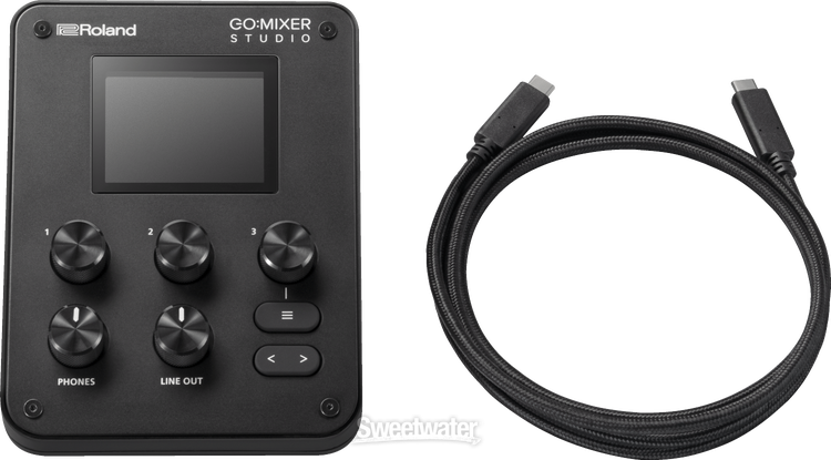 Roland GO:MIXER STUDIO Portable Audio Interface | Sweetwater