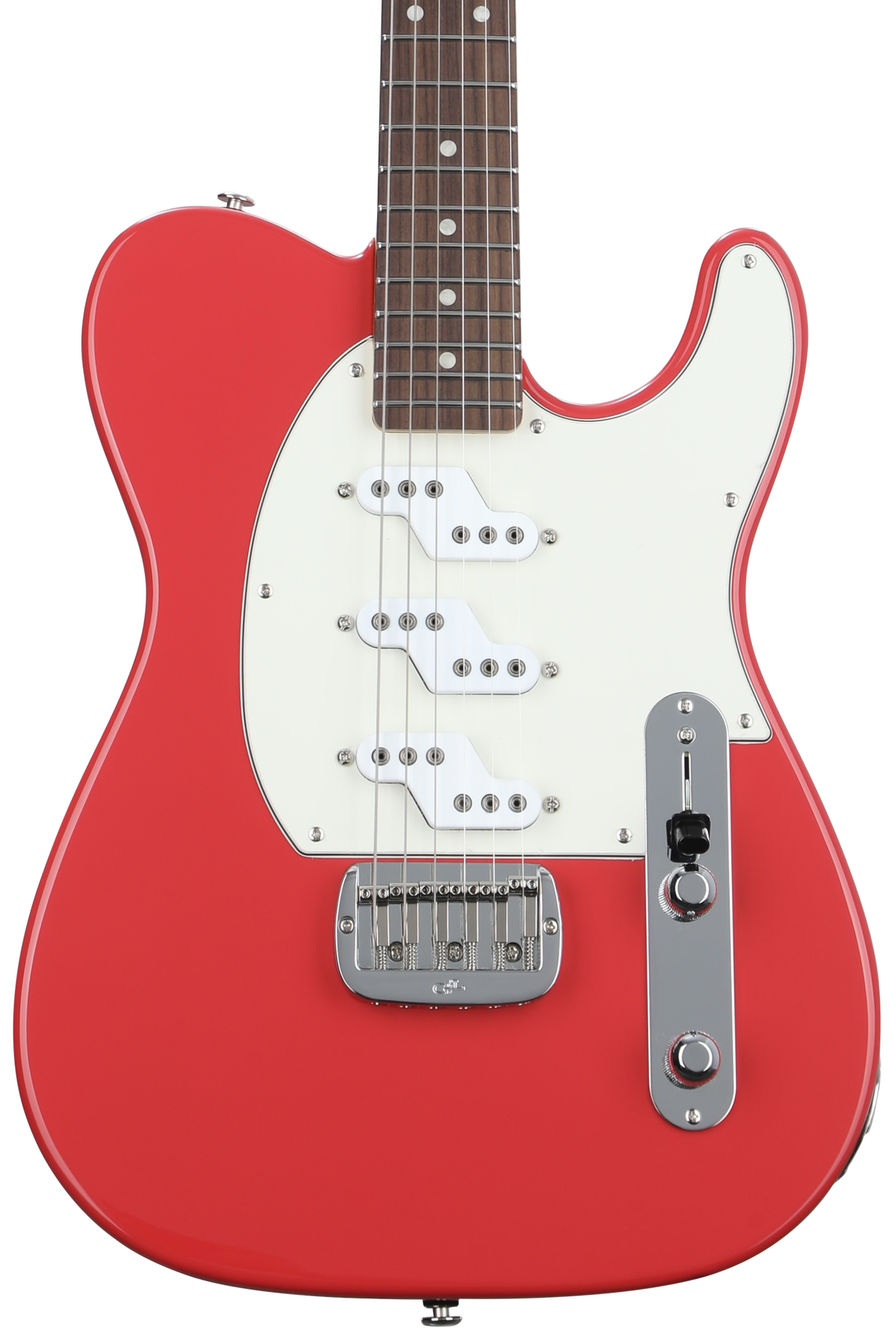 G&L Fullerton Deluxe ASAT Z3 Electric Guitar - Fiesta Red