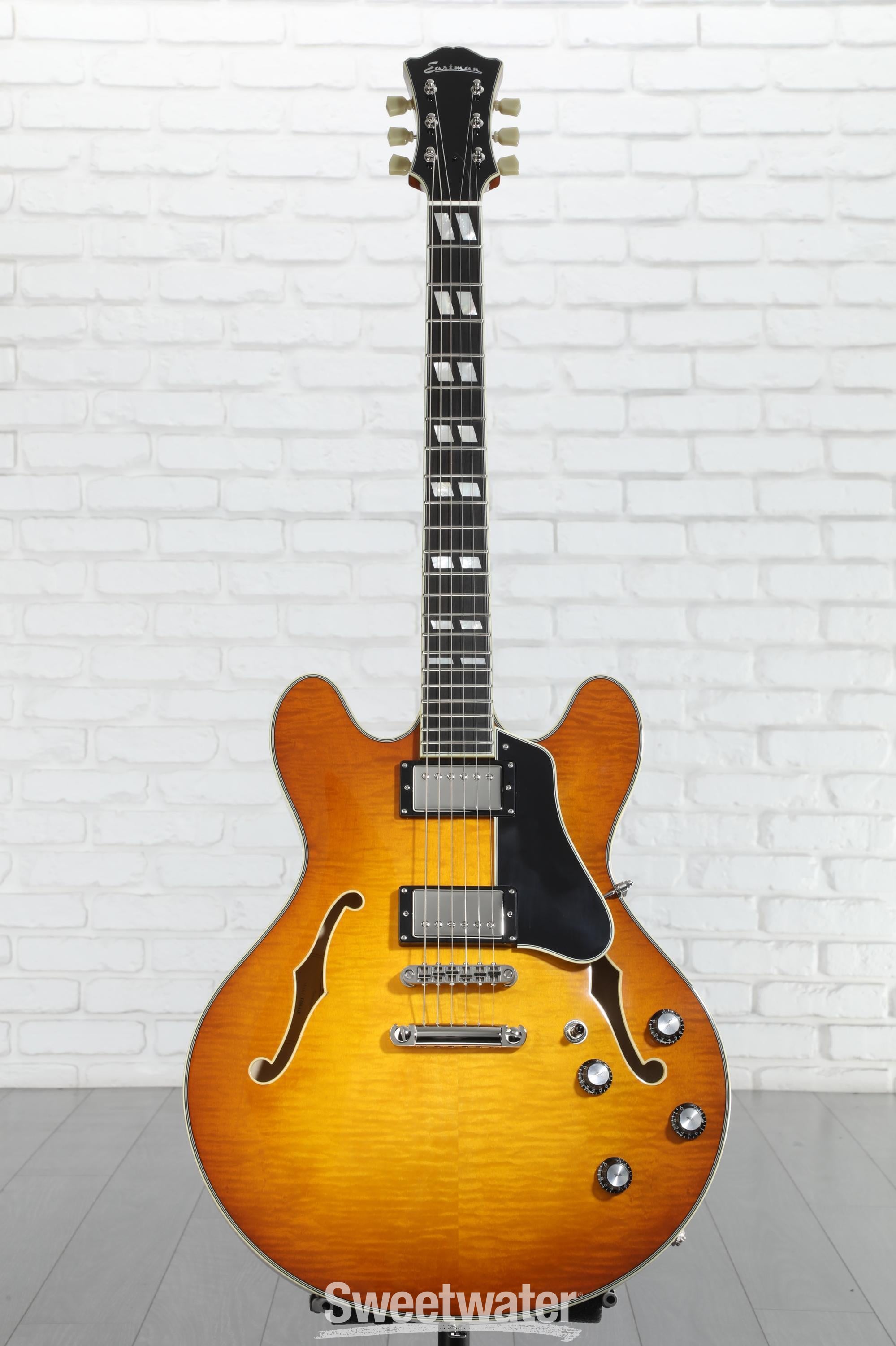 Eastman Guitars T486-GB Thinline Semi-hollowbody Electric Guitar