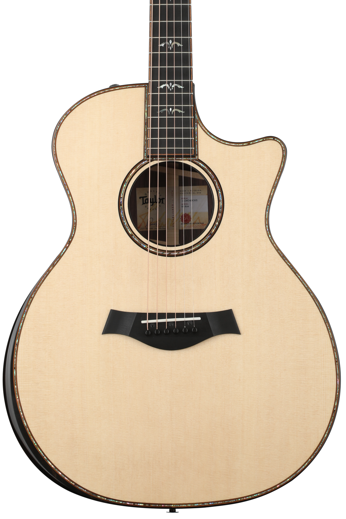 ギター Taylor 914ce Builder's Edition 914ce Honduran Rosewood Acoustic-Electric