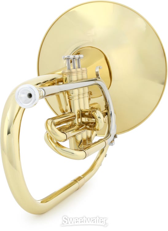 Bach/Conn/King Cornet, Marching Baritone, and Trumpet Finger Ring, Nickel  Plated