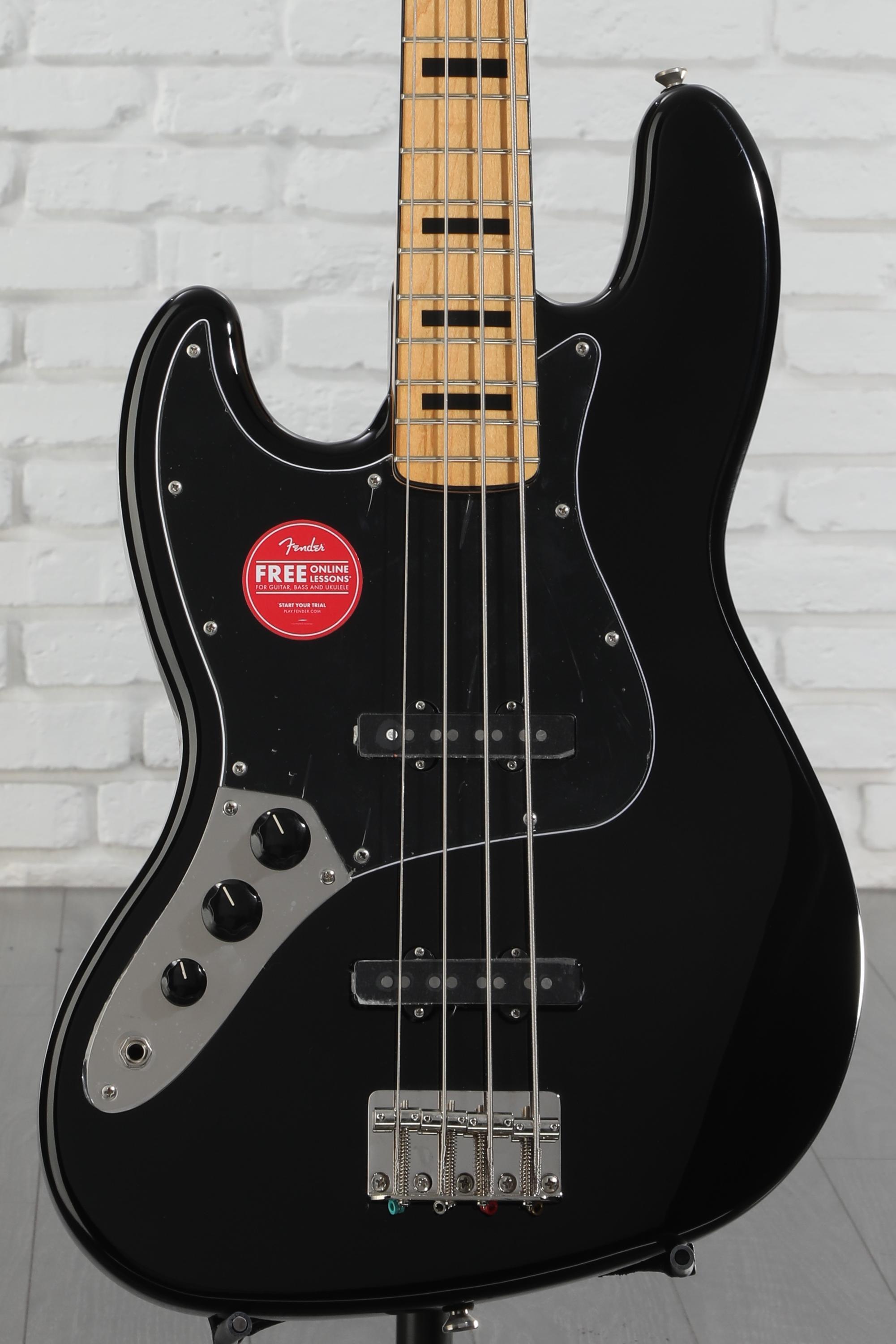 Squier Classic Vibe '70s Jazz Bass, Left-handed - Black