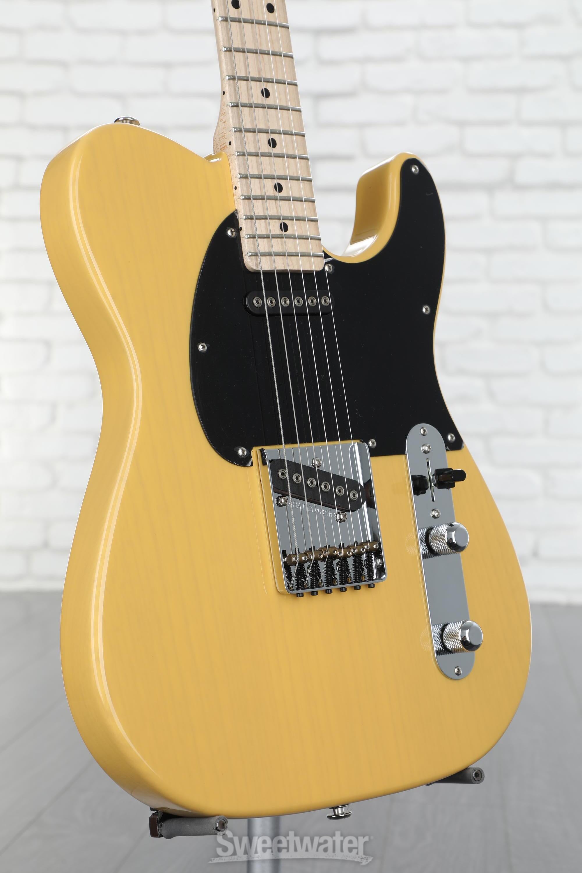 G&L Fullerton Deluxe ASAT Classic Electric Guitar - Butterscotch Blonde |  Sweetwater