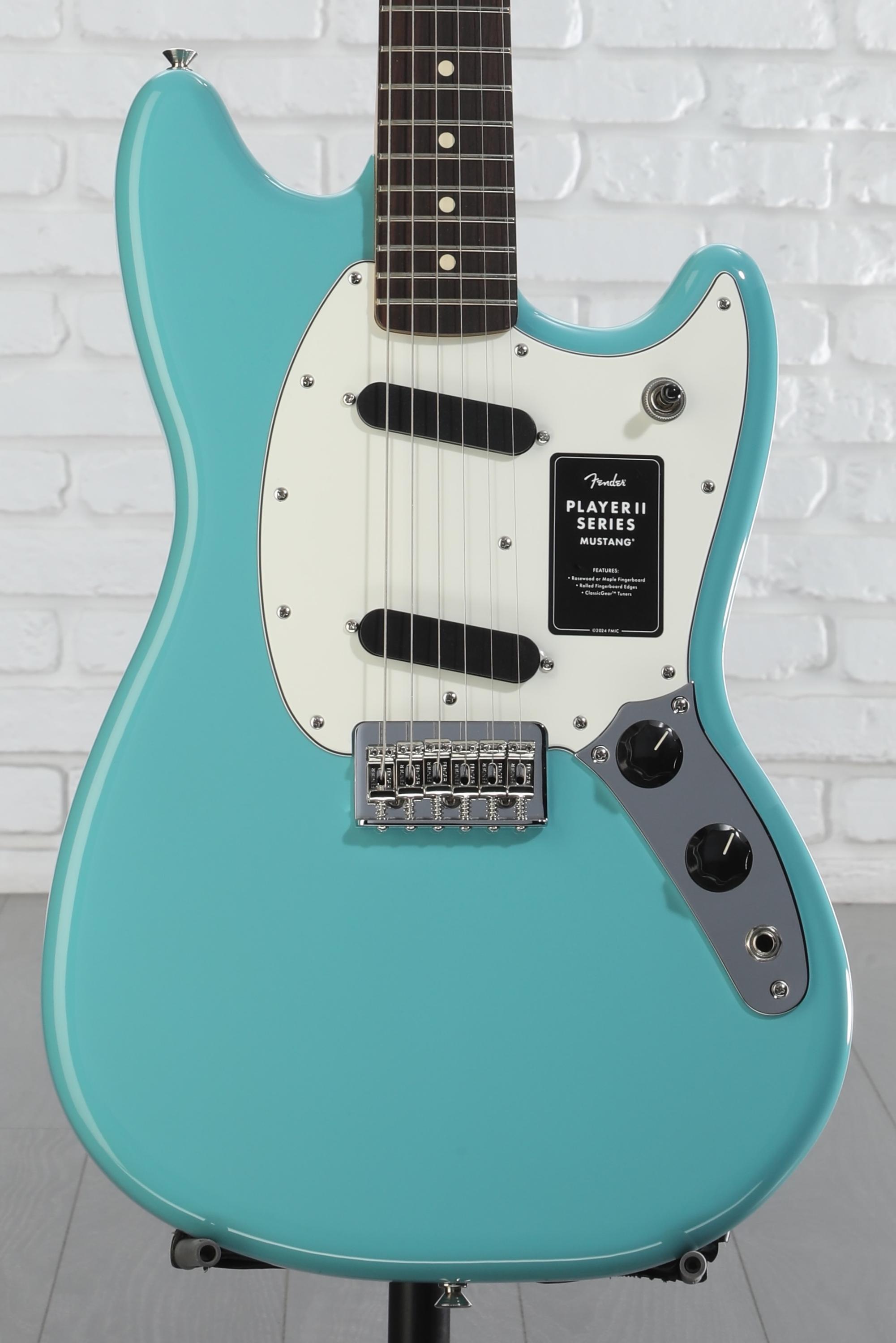 Fender Player II Mustang - Aquatone Blue with Rosewood