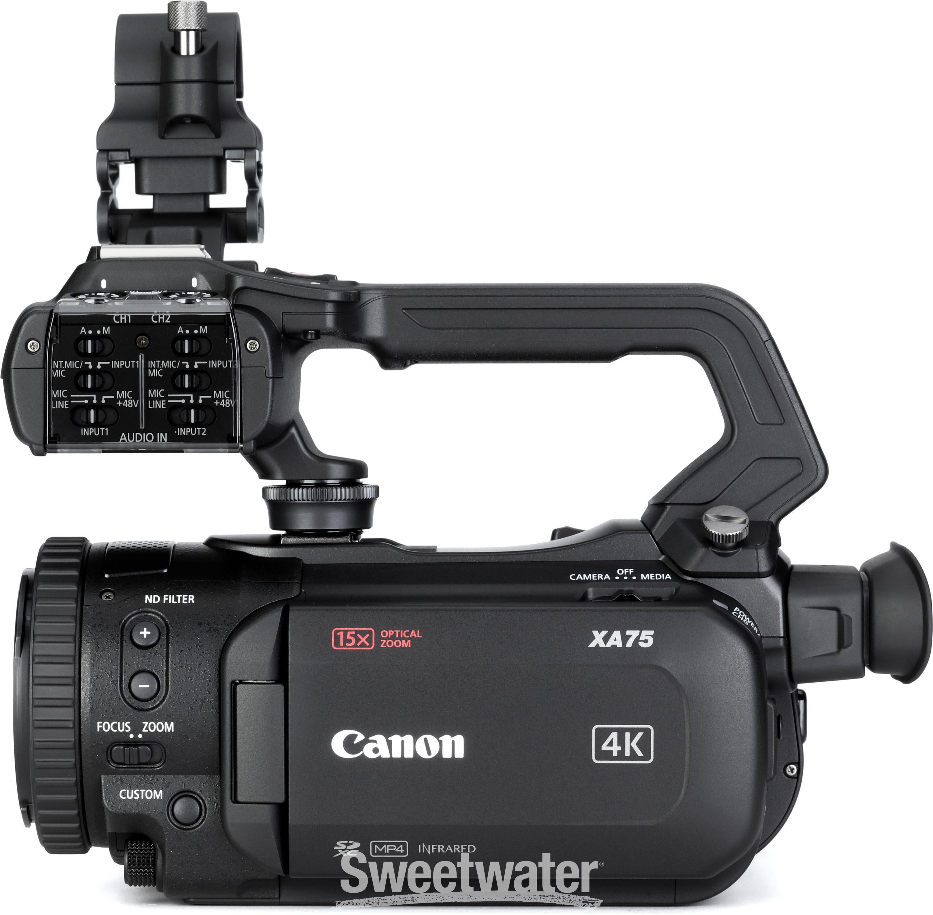 Canon XA75 Camcorder | Sweetwater Canon XA75 Camcorder | Sweetwater