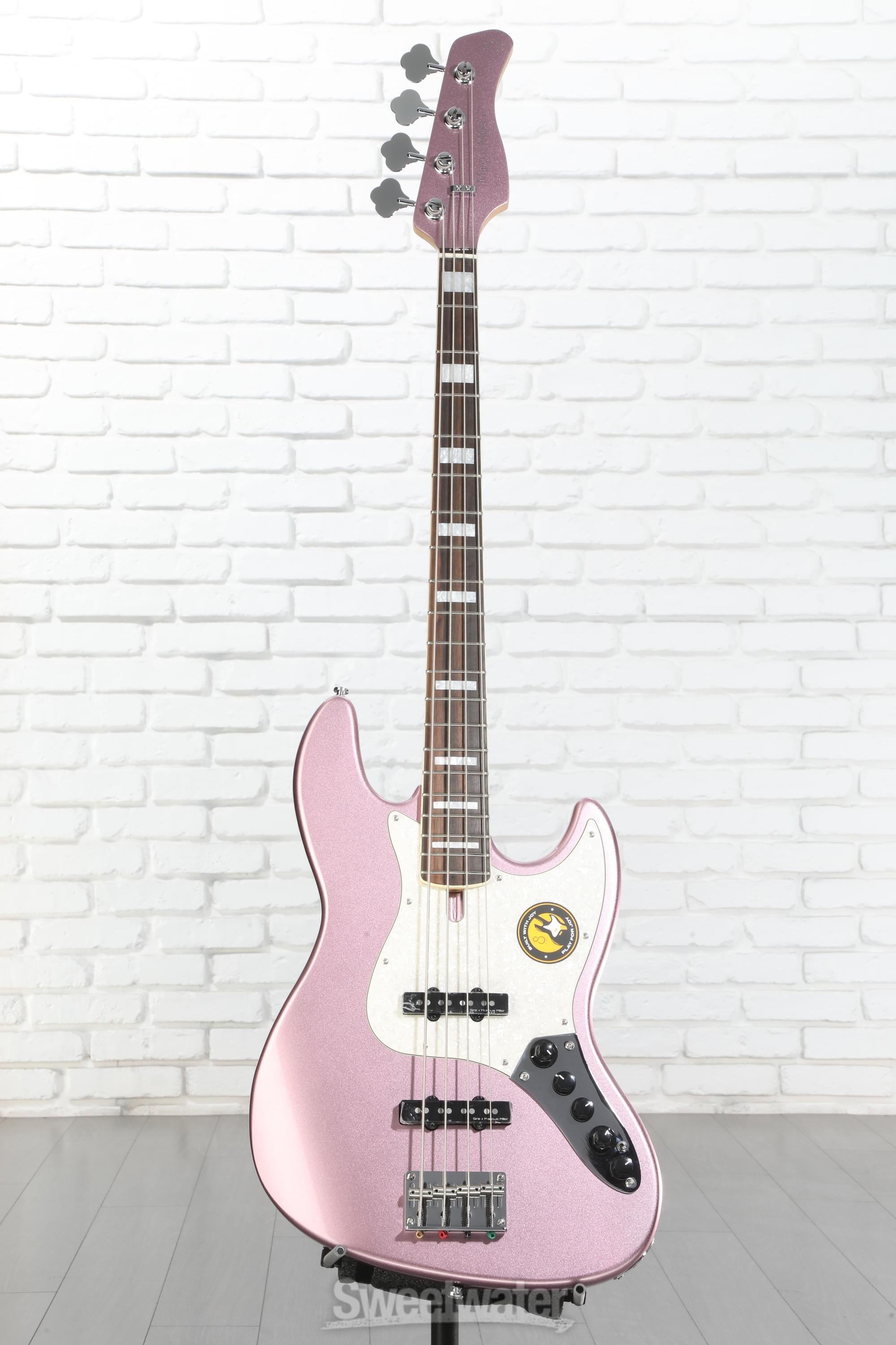 美品SIRE MARCUS MILLER V7 4st Sire Marcus Miller V7 Alder 4-string Bass Guitar - Metallic