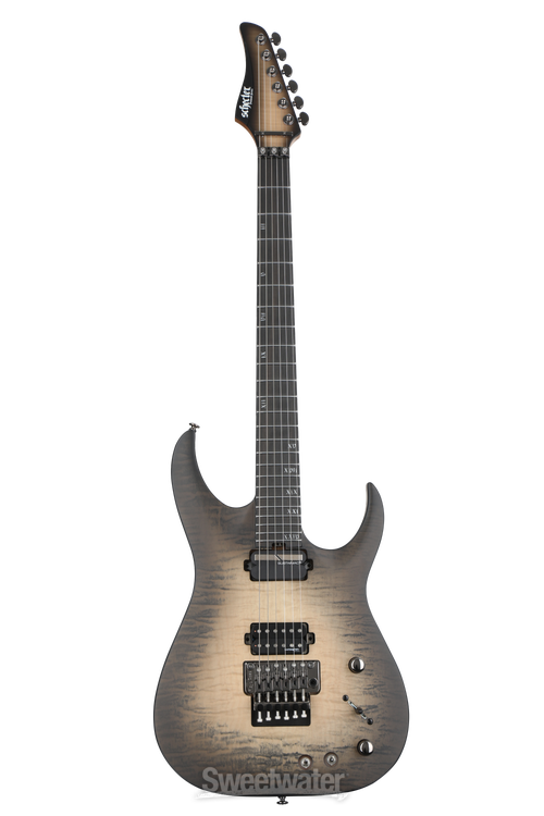 Schecter Banshee Mach-6 FR-S Electric Guitar - Ember Burst