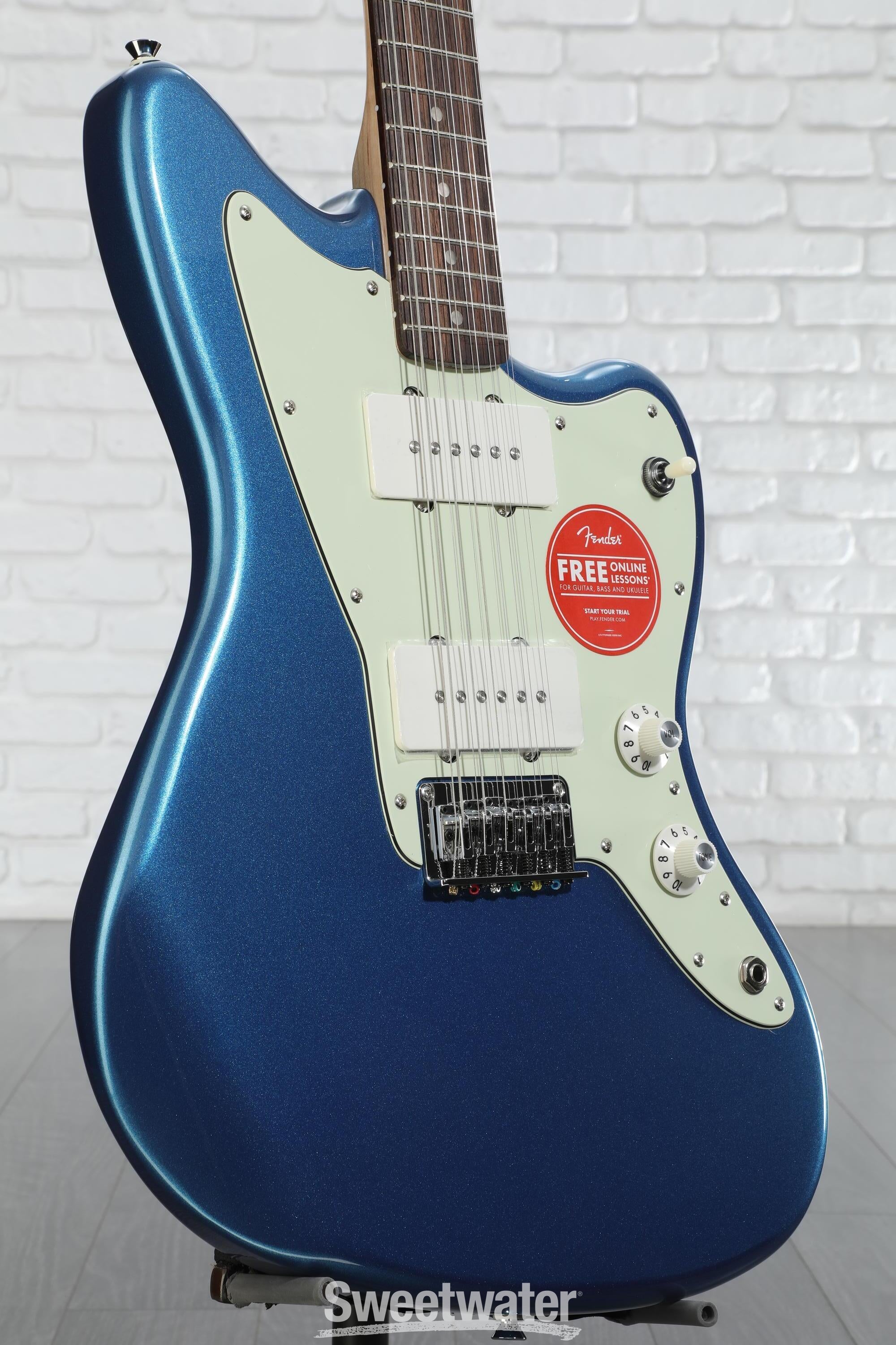 Squier Paranormal Jazzmaster XII 12-string Electric Guitar - Lake