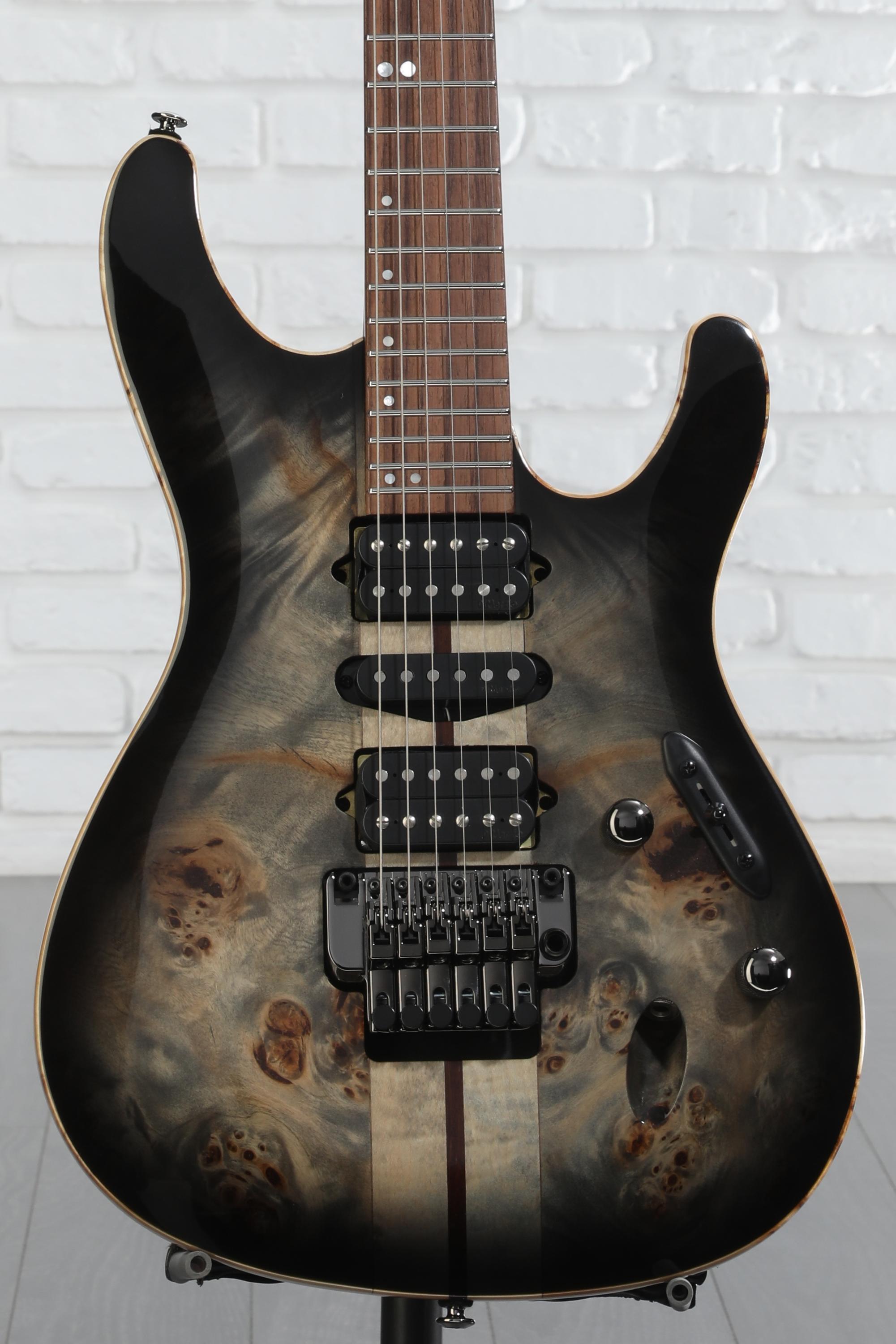【即購入OK】Ibanez Premium S series S1070PBZ Ibanez Premium S1070PBZ Electric Guitar - Charcoal Black