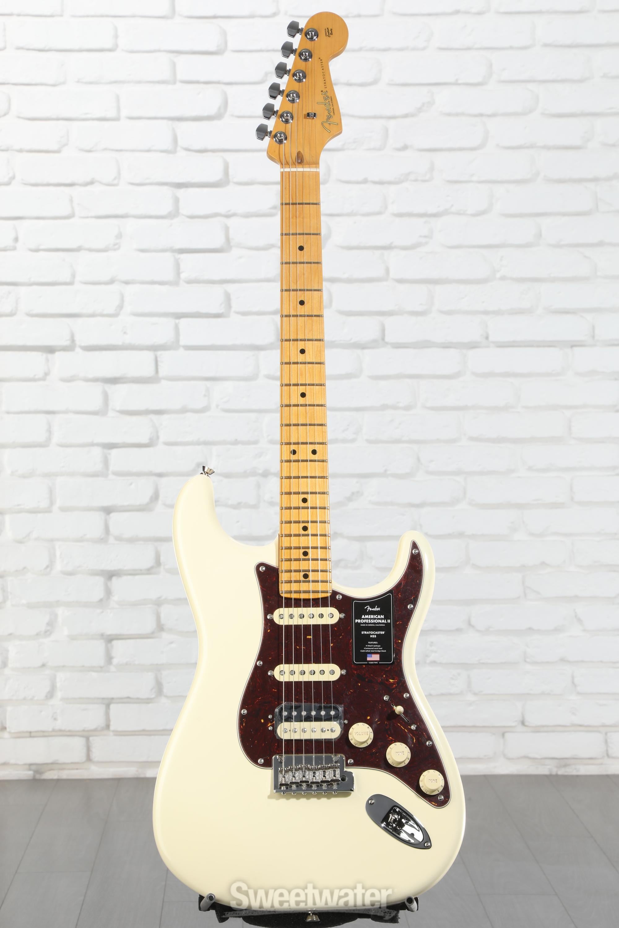 Fender American Professional II Stratocaster HSS - Olympic White