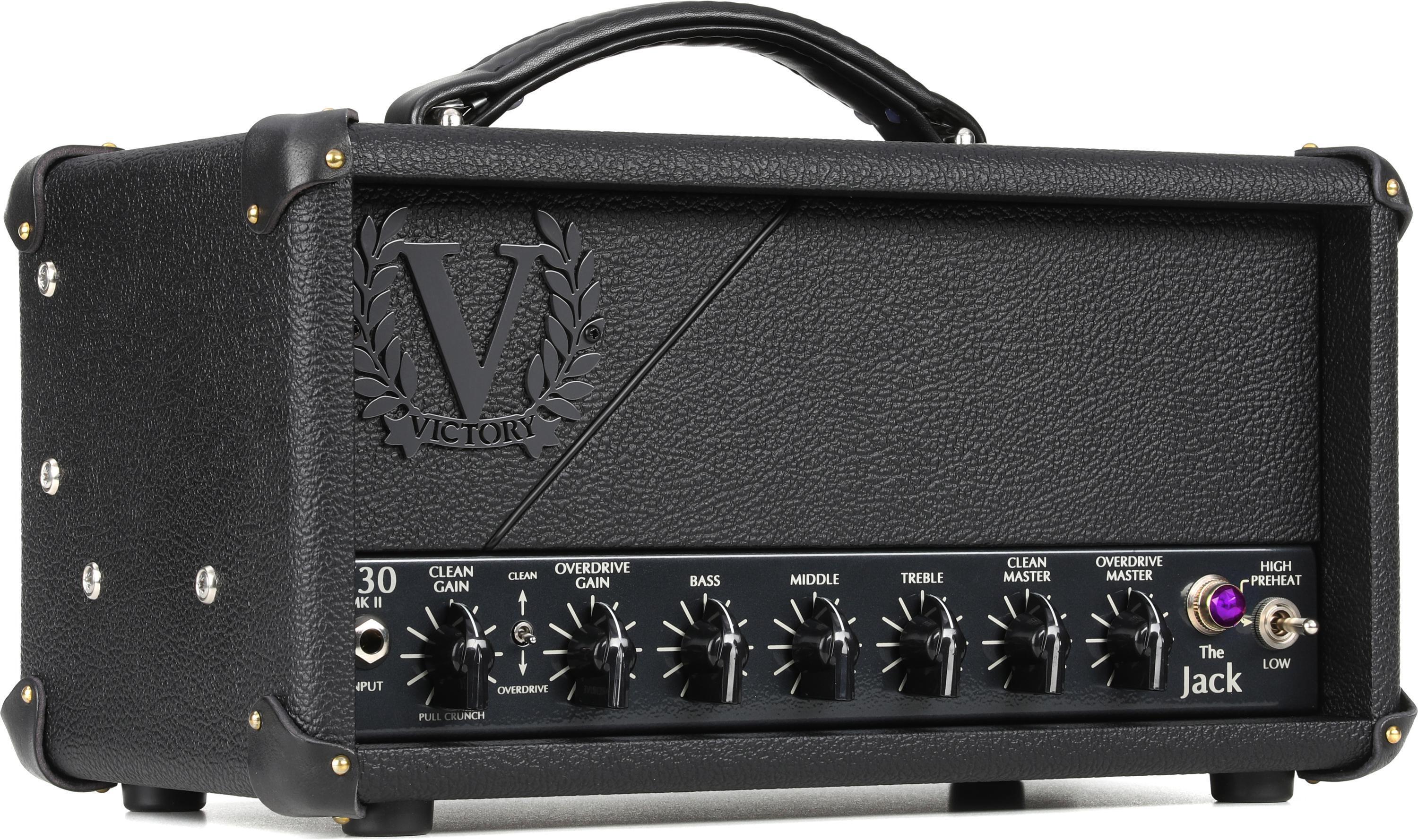 Victory Amplification V30 The Jack MKII 40-watt Tube Guitar Amp Head -  Wooden Chassis