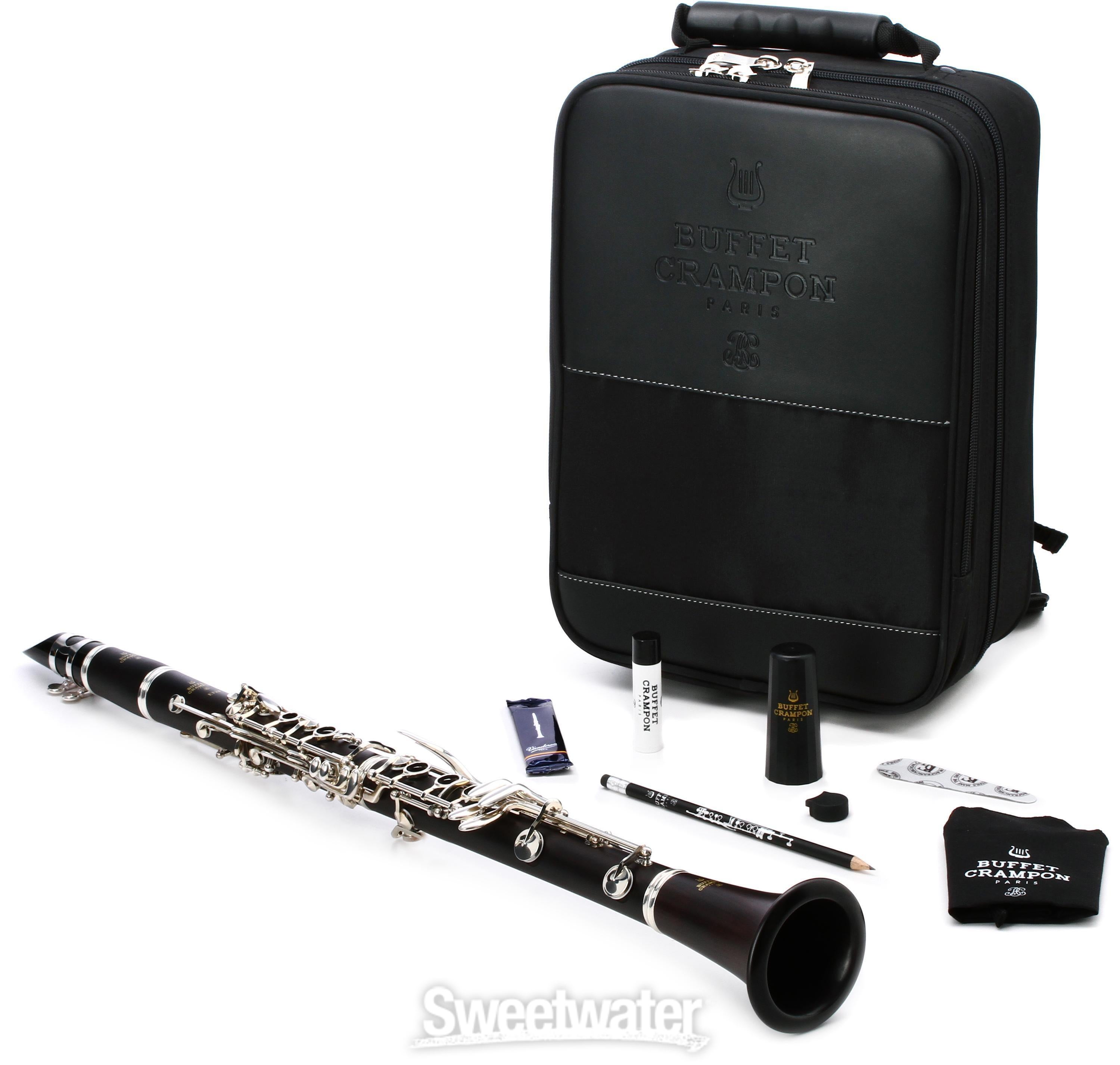 Buffet Crampon E-12F Intermediate Bb Clarinet with Silver-plated Keys |  Sweetwater