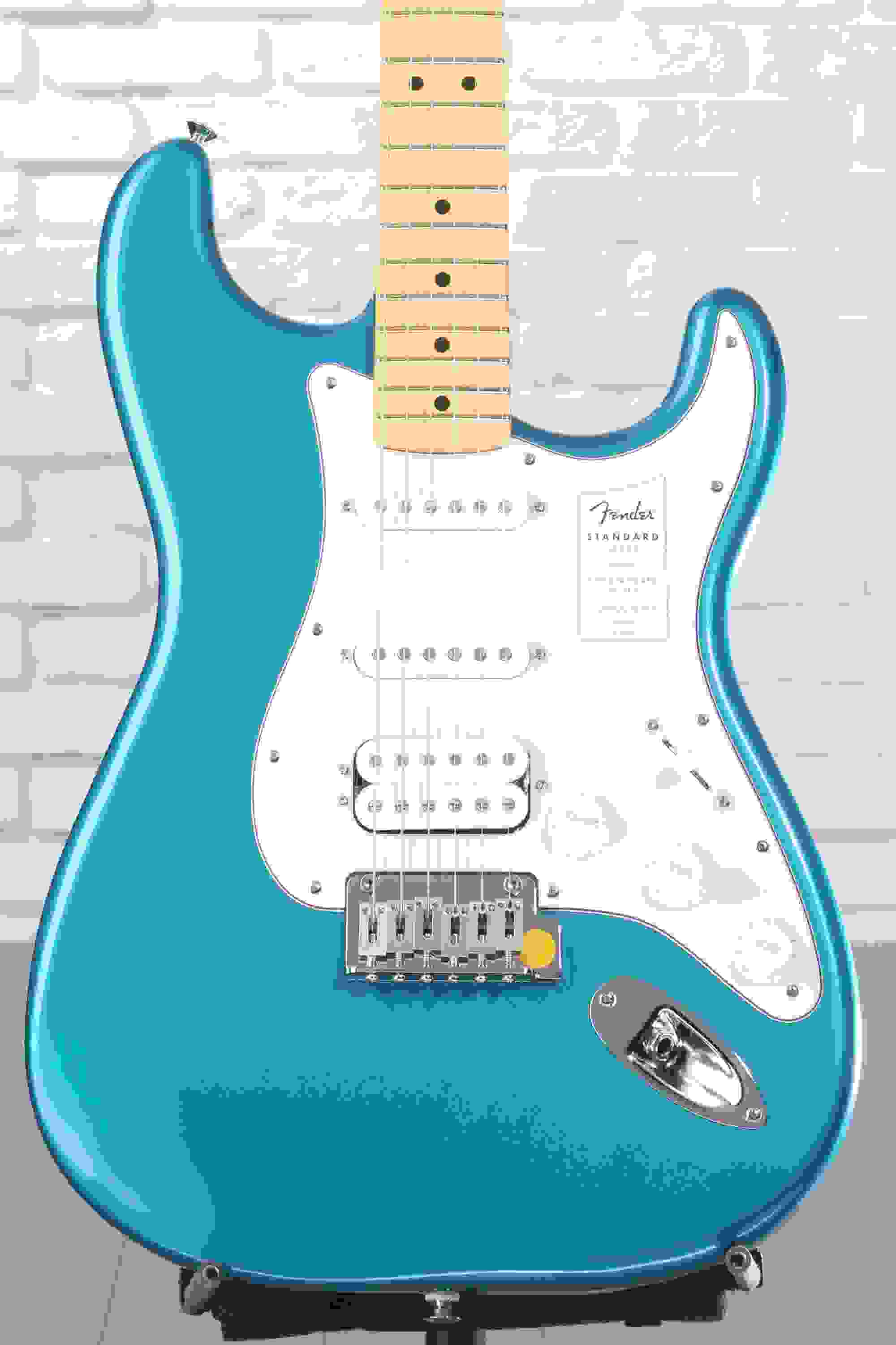 Fender Standard Stratocaster HSS Electric Guitar - Aqua Marine Metallic