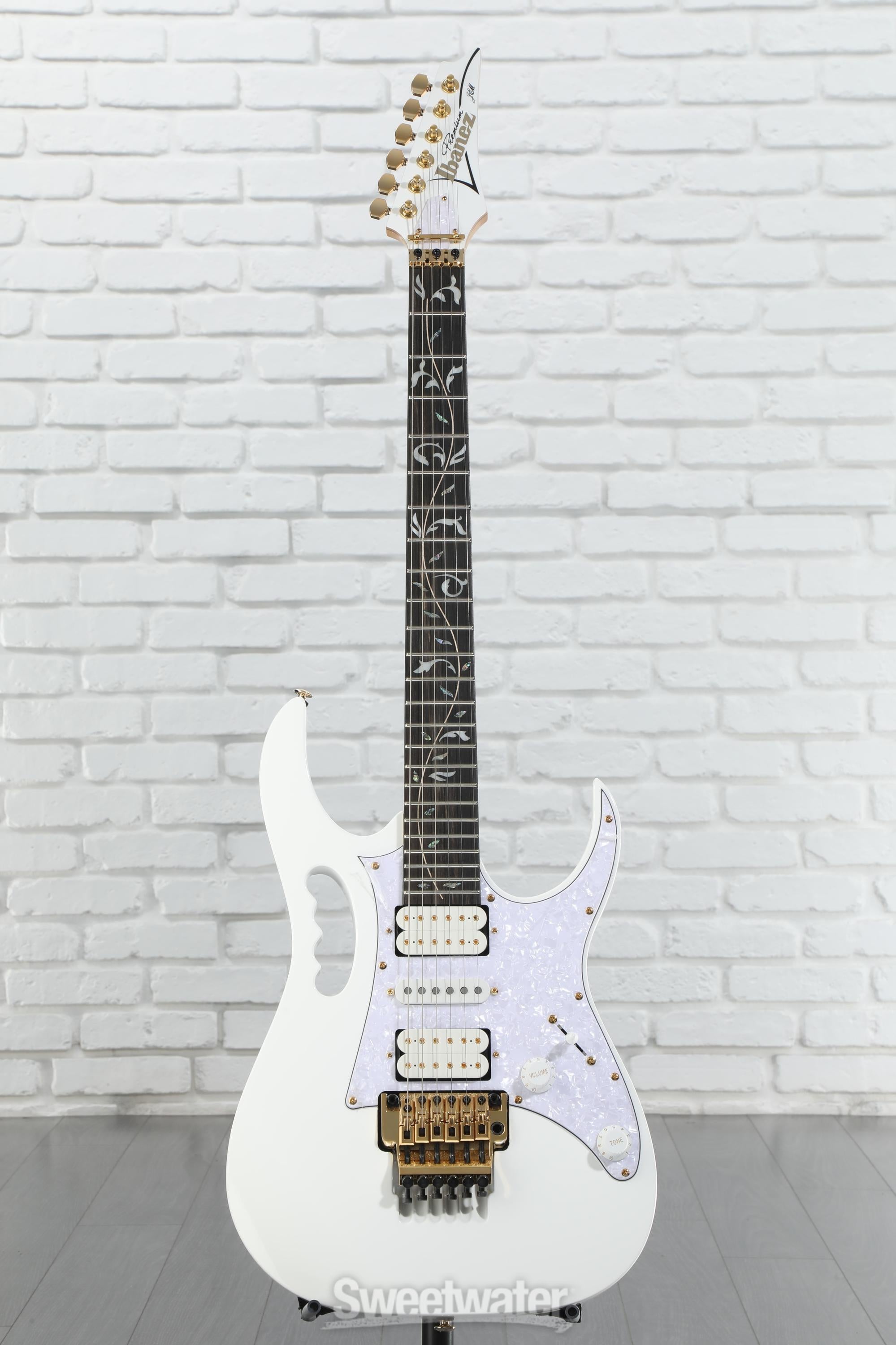 Ibanez Steve Vai Signature Premium JEM7VP - White
