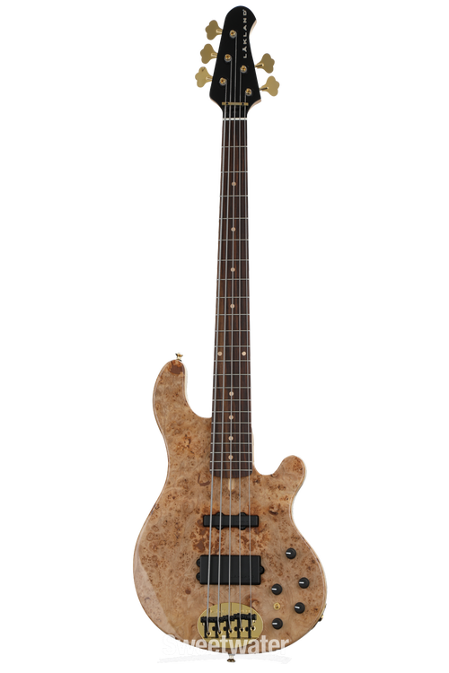 Lakland 55-94 Deluxe, Exotic Top - Maple Burl with Rosewood