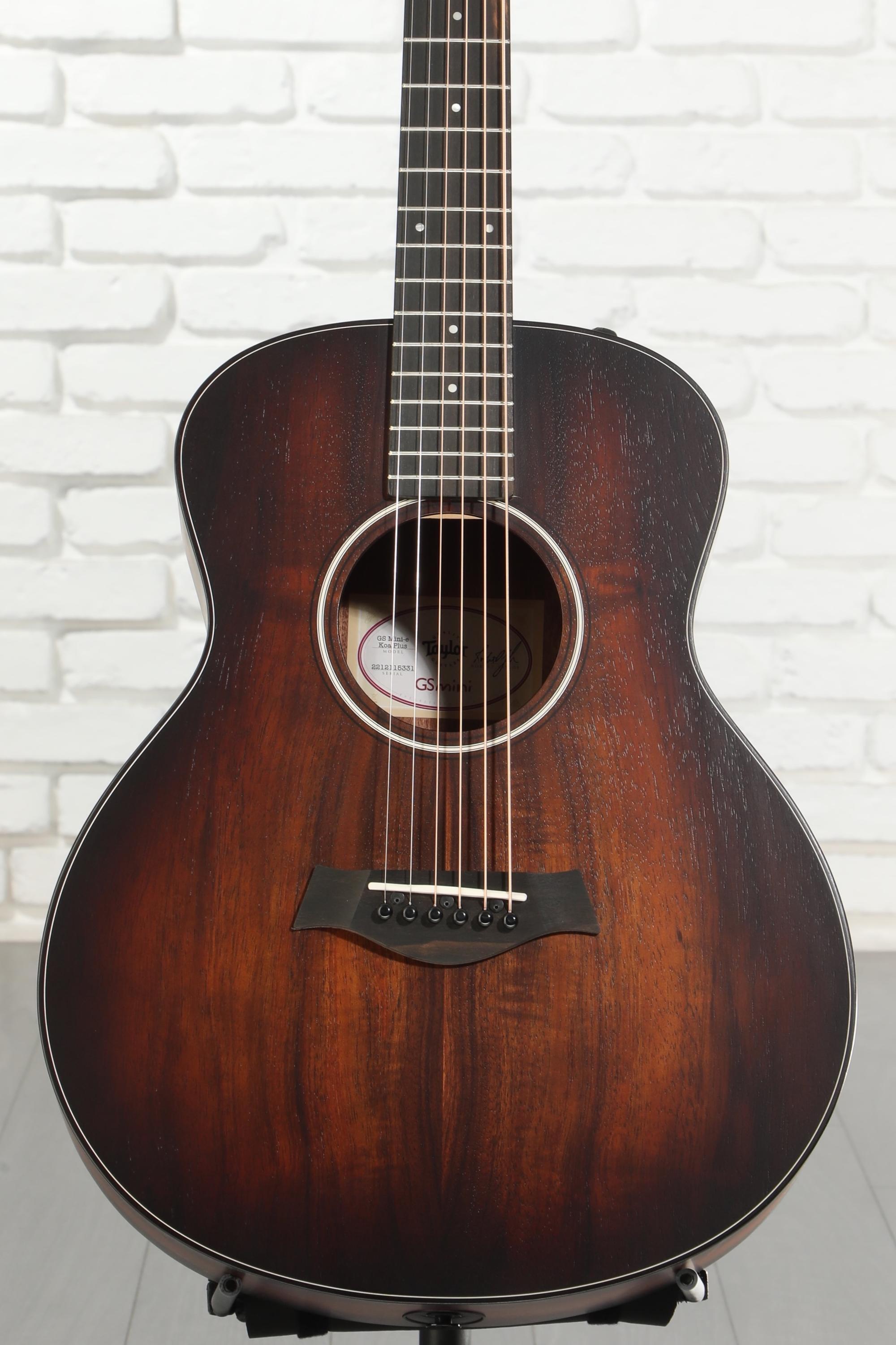 Taylor GS Mini-e Koa Plus Left-Handed - Shaded Edgeburst | Sweetwater
