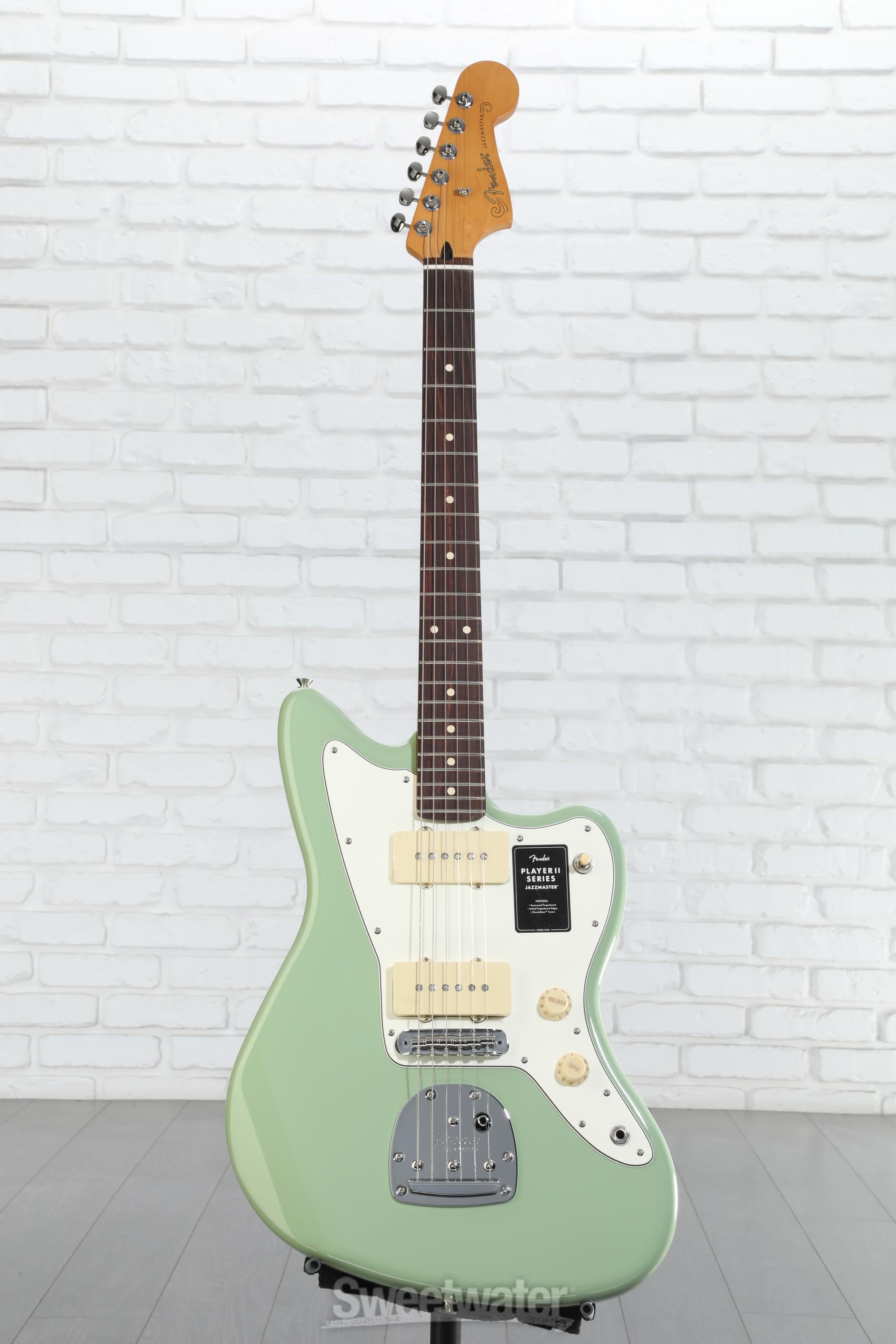 Fender Player II Jazzmaster Electric Guitar - Birch Green | Sweetwater