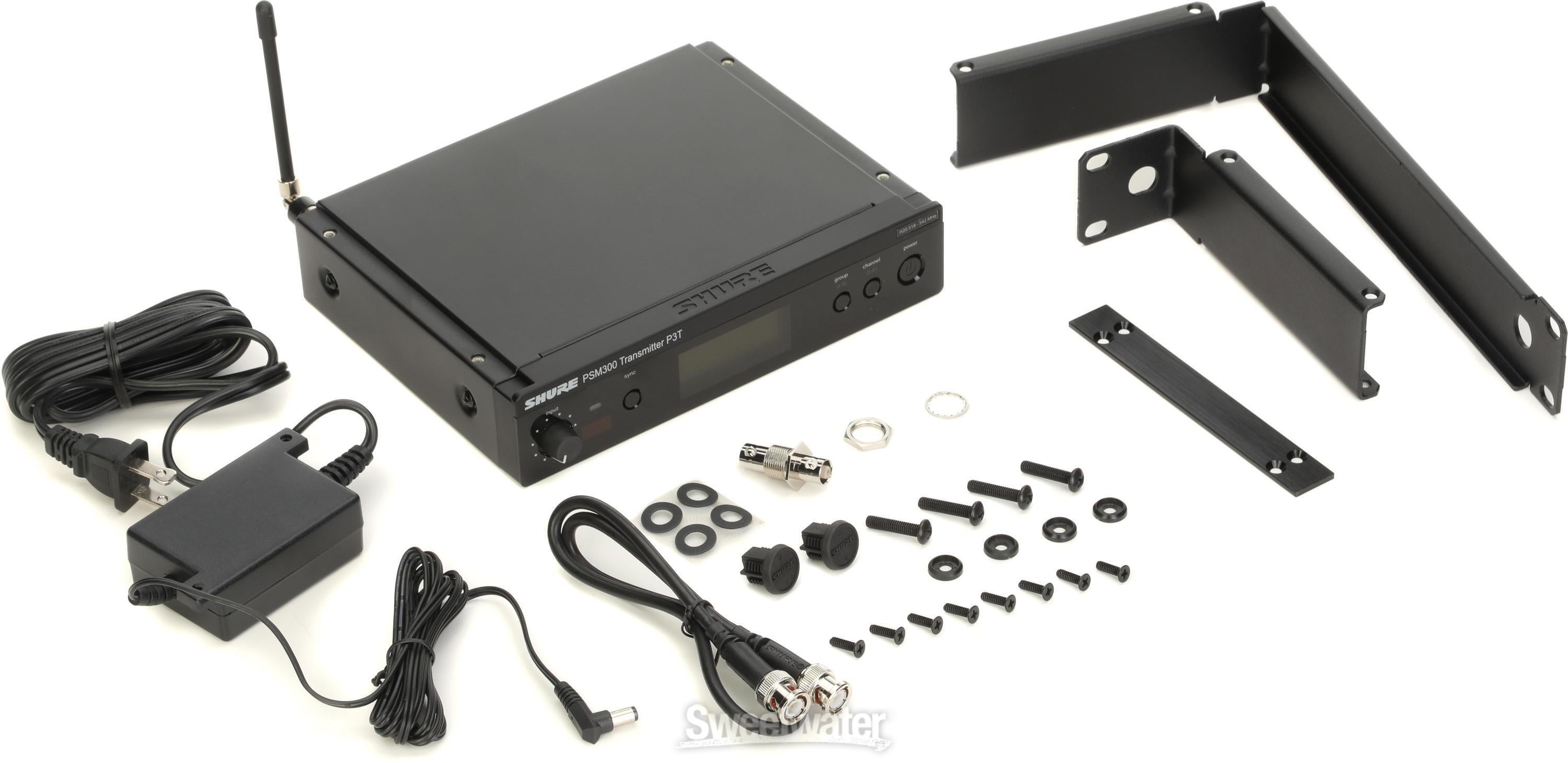 Shure P3T Wireless Monitor Transmitter - H20 Band | Sweetwater