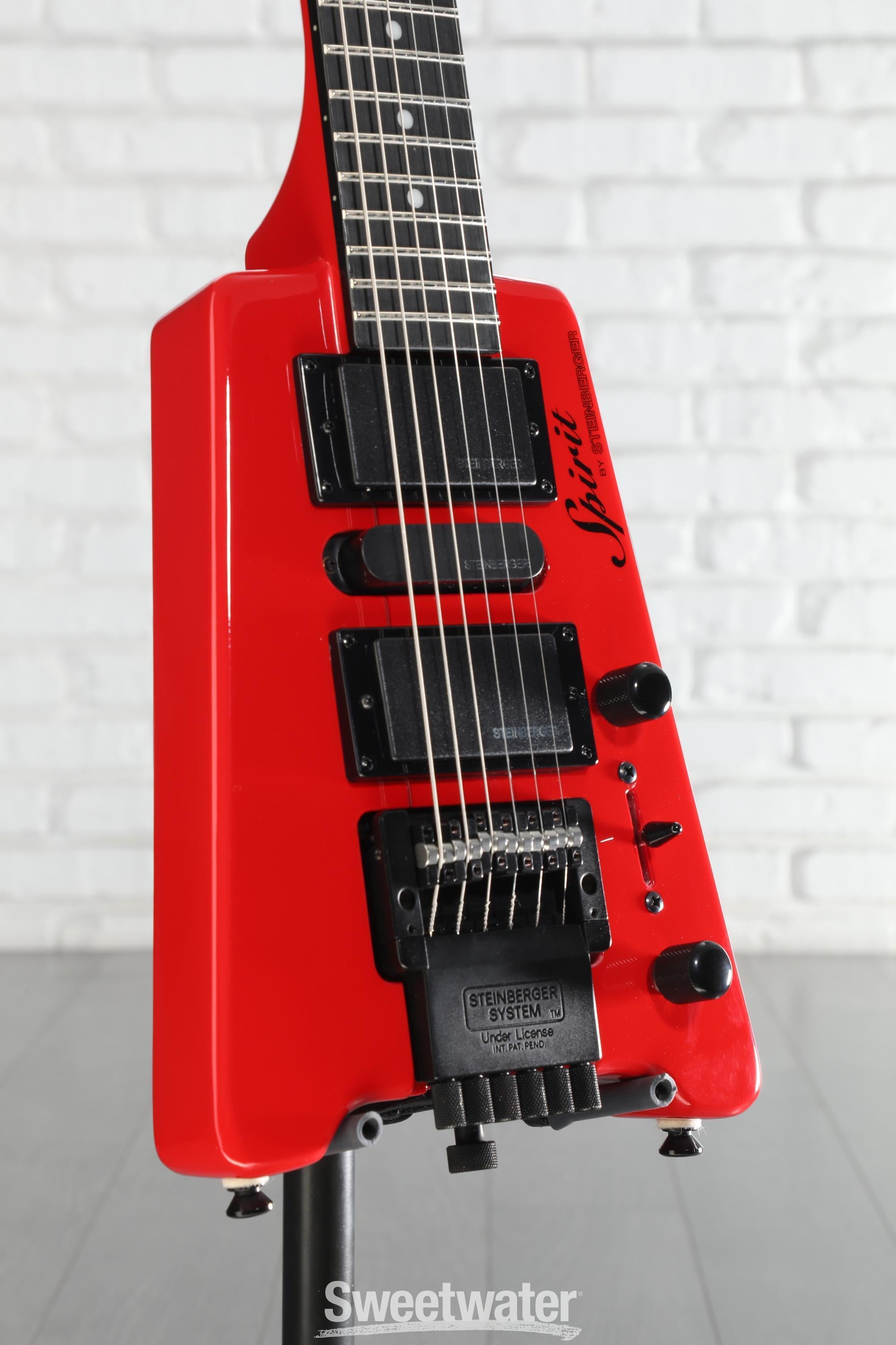 Steinberger Spirit GT-PRO Deluxe Electric Guitar - Hot Rod Red