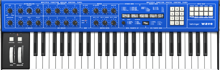 behringer WAVE テーブルシンセサイザー 61鍵　ppgクローン We're confident we've nailed this synth”: Behringer says