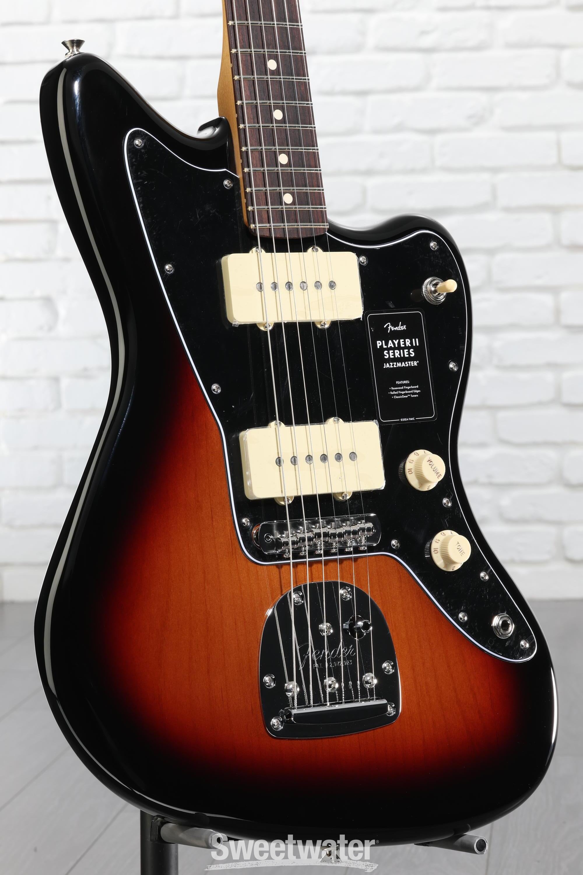Fender Player II Jazzmaster Electric Guitar - 3-color Sunburst