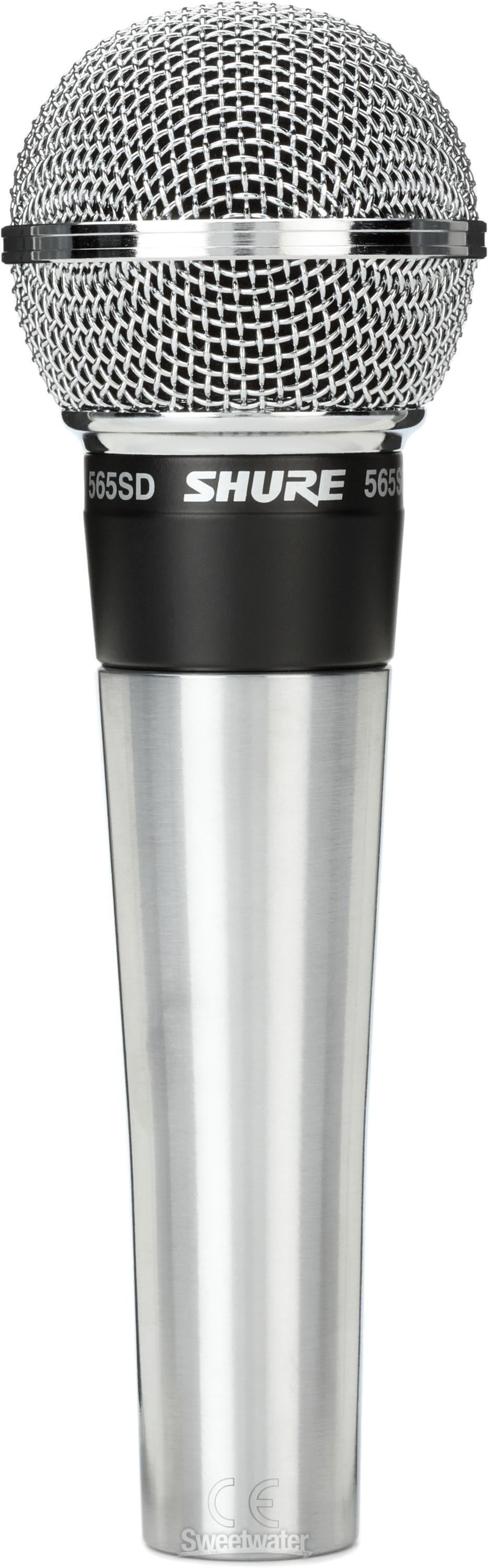 Shure 565SD Cardioid Dynamic Vocal Microphone | Sweetwater