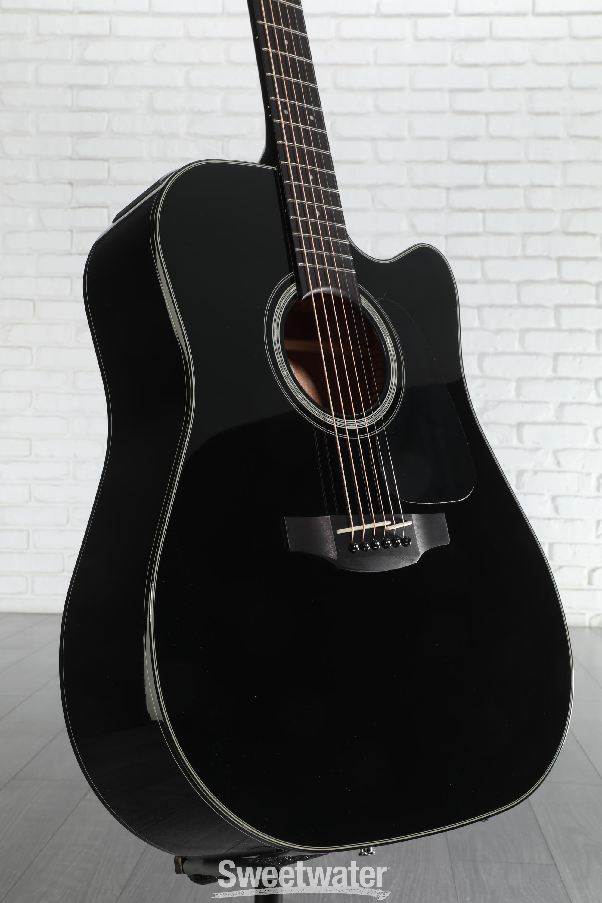 Takamine GD30CE Acoustic-Electric Guitar - Black | Sweetwater