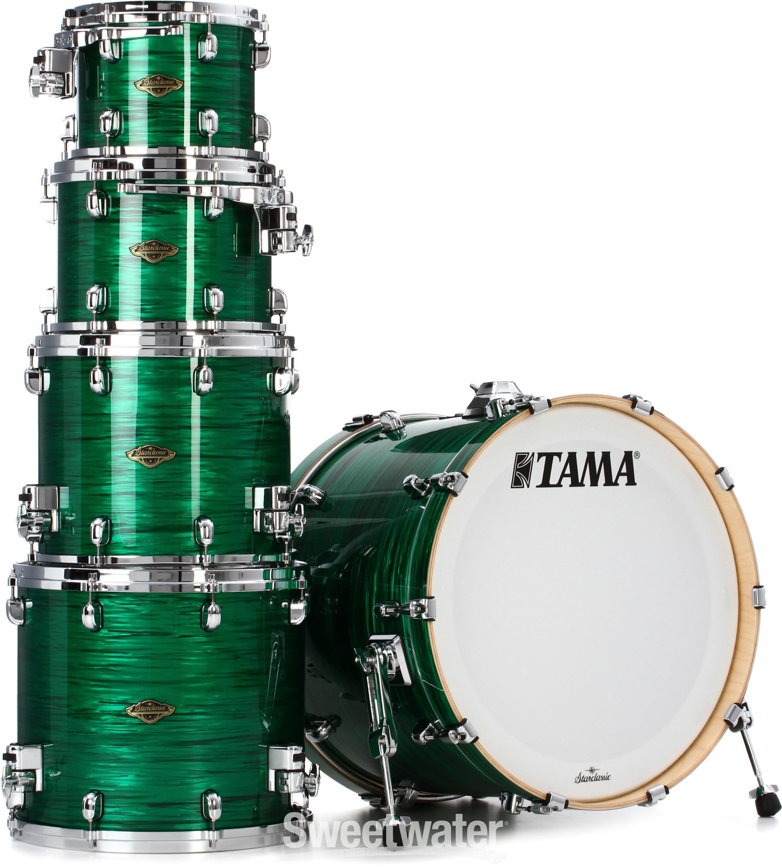 Tama Starclassic Walnut/Birch WBR52LS 5-piece Shell Pack - Jade