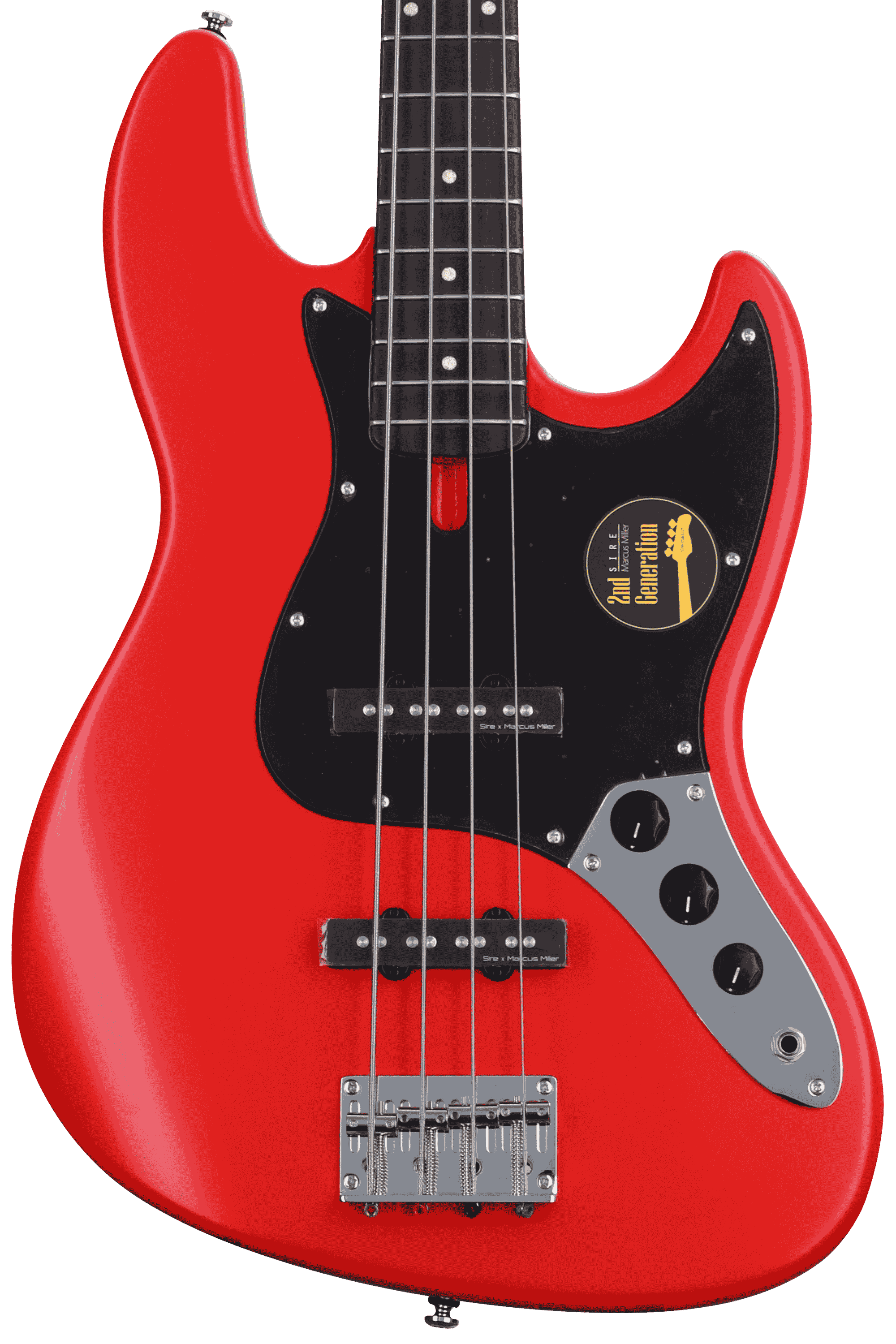 Sire Marcus Miller V3P 4string Bass Guitar Red Satin Sweetwater